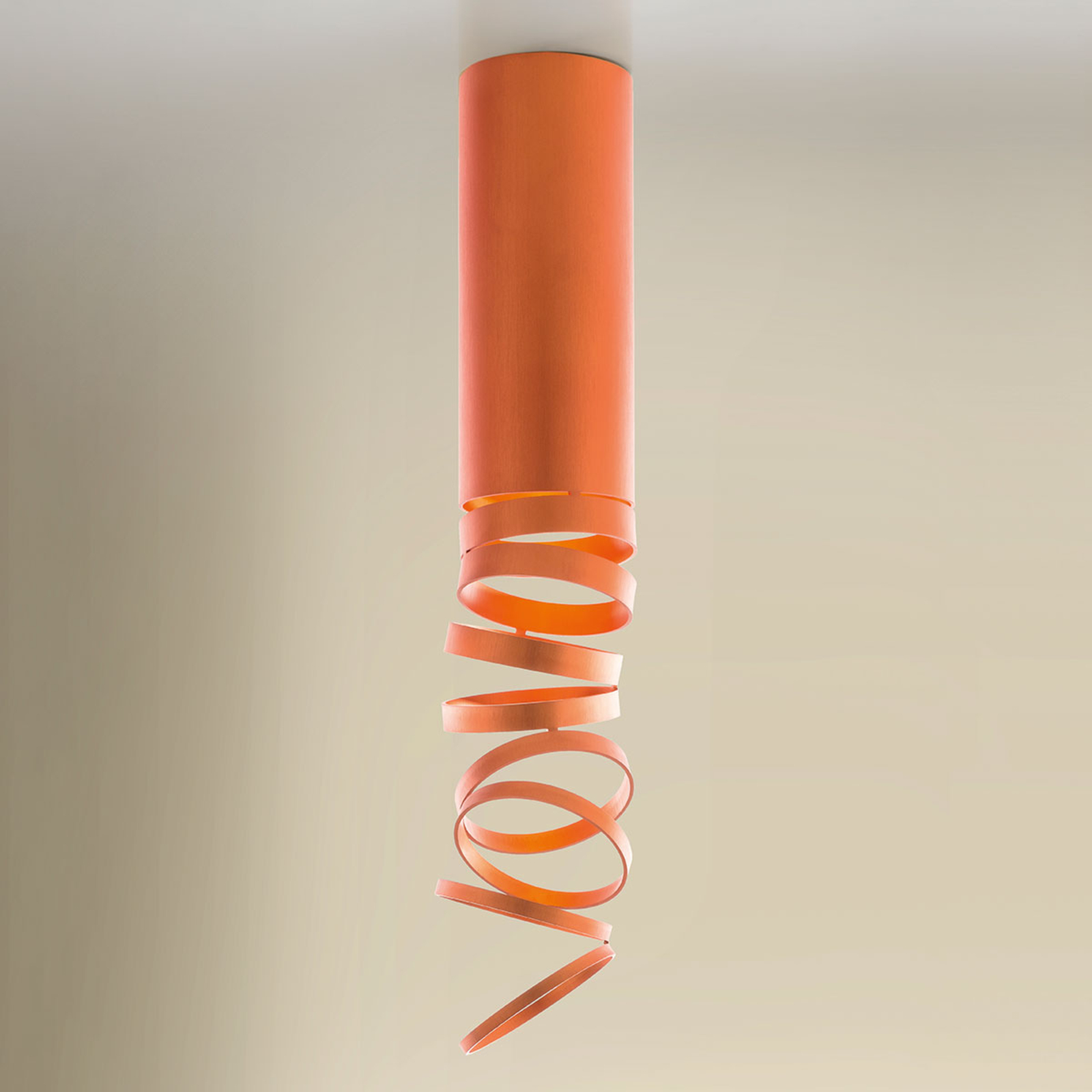 Artemide Decomposé plafondlamp oranje