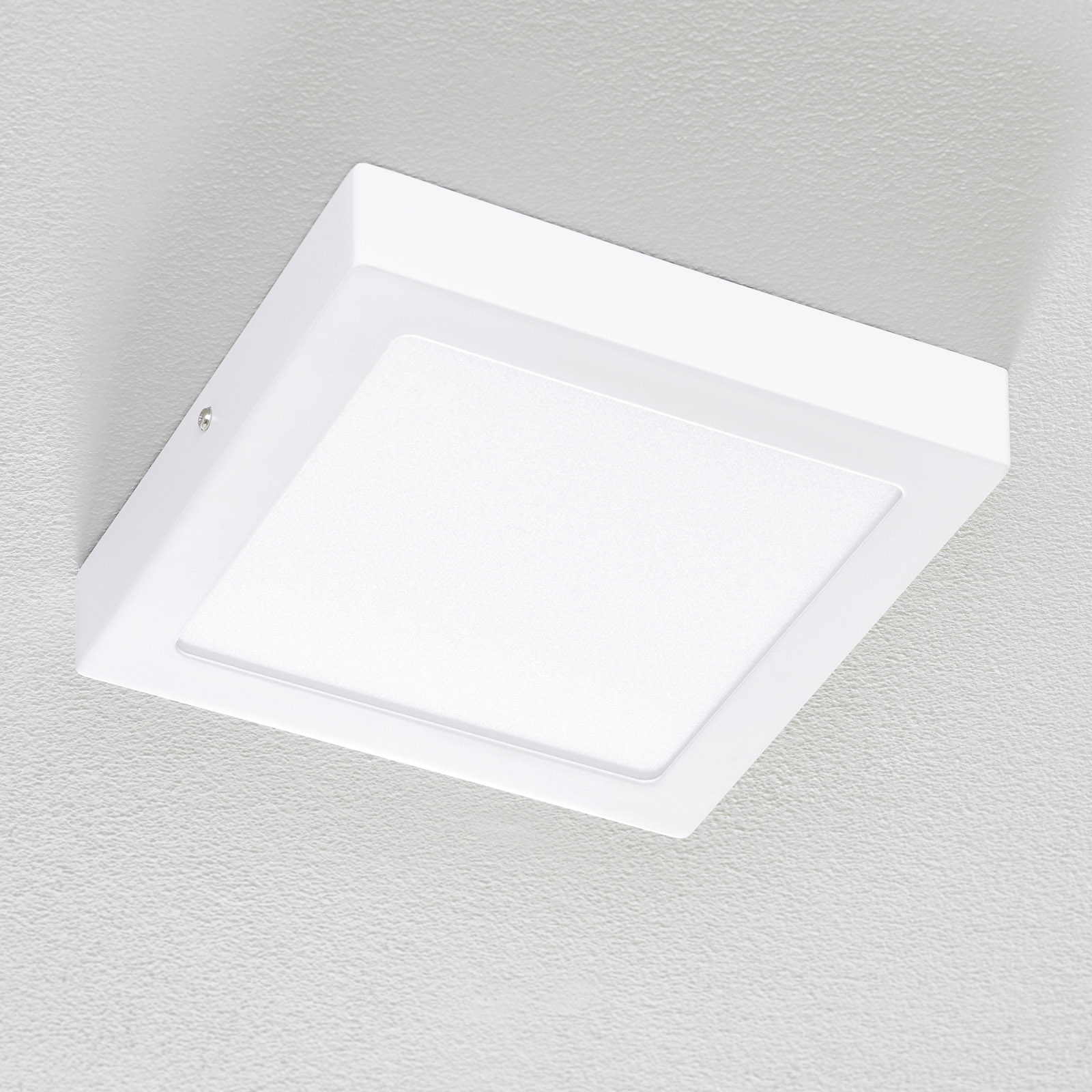 EGLO connect Fueva-C Deckenlampe eckig 22,5cm