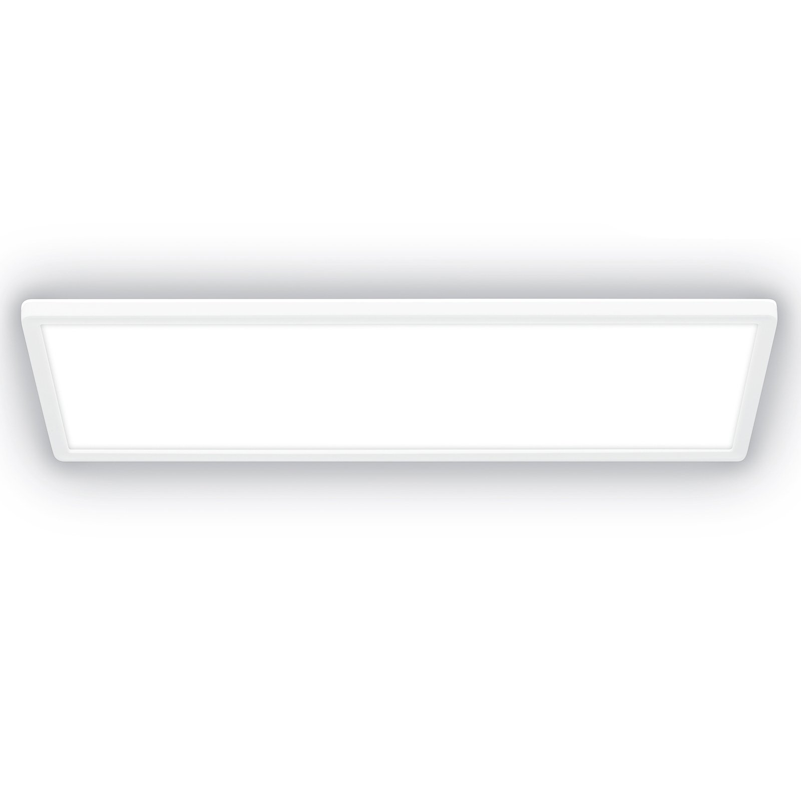 LED-taklampa Tava A, 58x20 cm, plast, vit