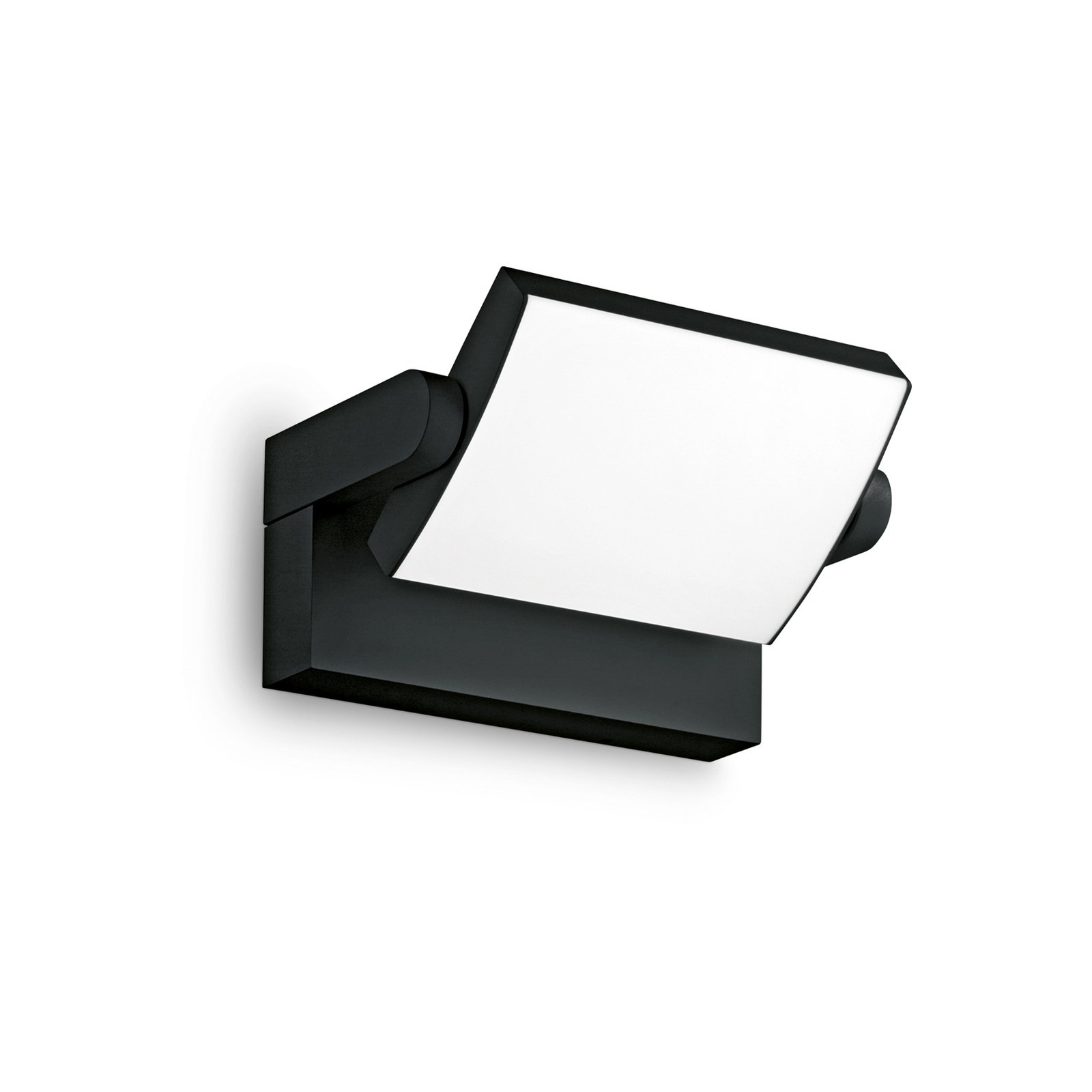 Ideal Lux Kinkiet zewnętrzny LED Swipe, czarny, IP54, 3000 K