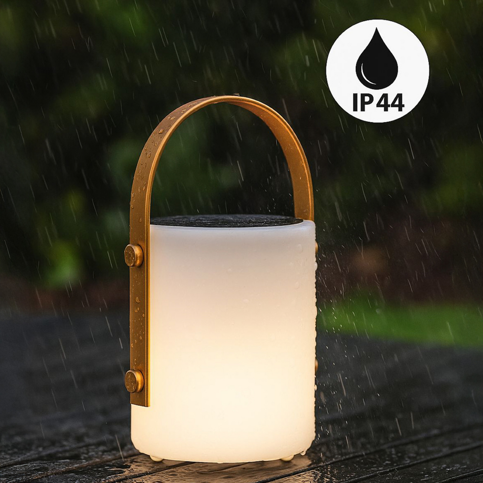 LED-Solarleuchte Bari mit Akku und Fernbedienung LED-Solarleuchte Bari mit Akku und Fernbedienung