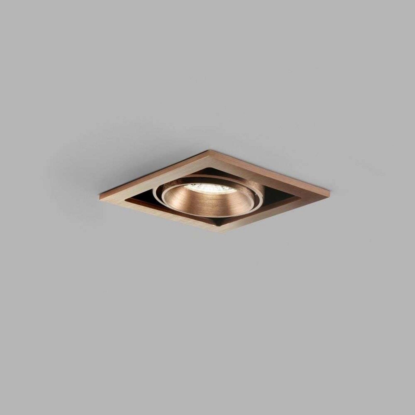 Ghost 1 indbygningsspots 6W 2700/3000K rosaguld LIGHT-POINT - Stue - Metal