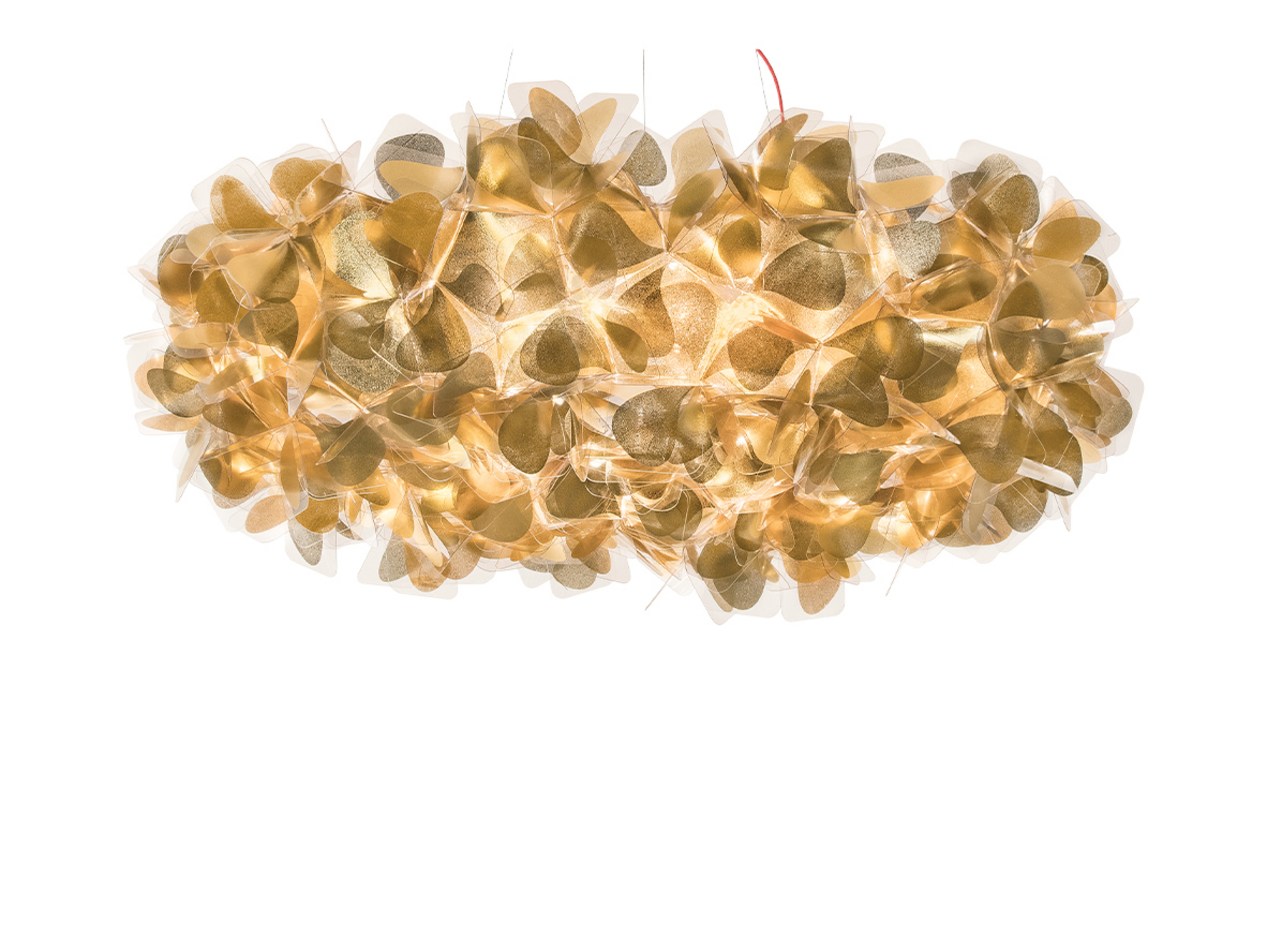 Clizia 130 Pendant Mama Non Mama Gold/Red - SLAMP