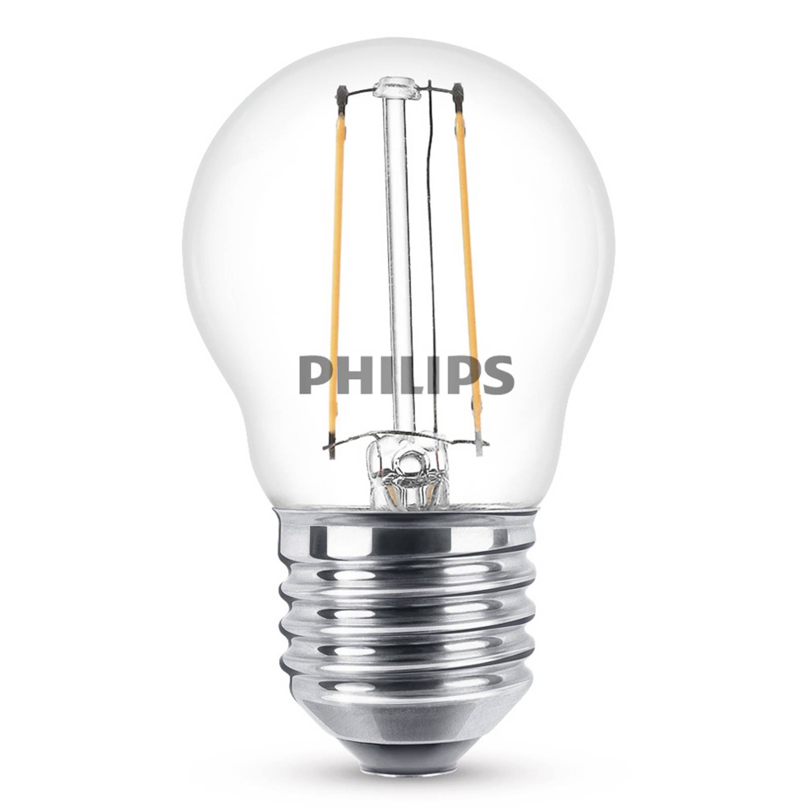 Levně Philips E27 2W 827 LED žárovka