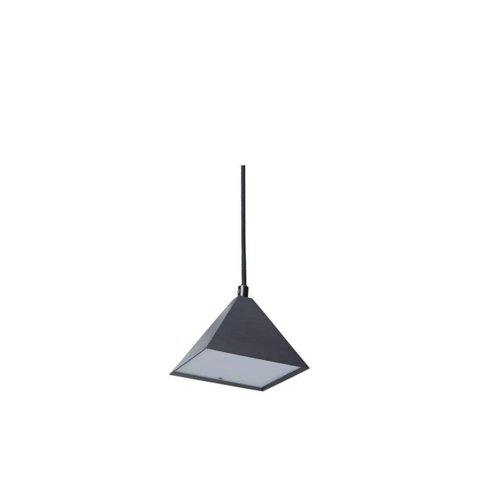 Kare Lustră Pendul Blackened Stainless Steel - ferm LIVING