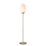 Twist Oval Lampadar Opal/Brass - Halo Design