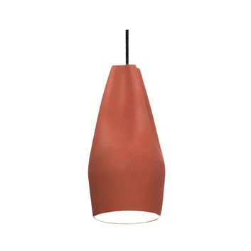 Pleat Box 13 LED Pendel Terracotta/Hvit - Marset