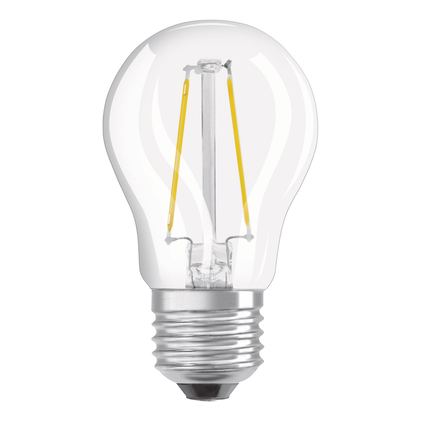OSRAM LED-Lampe E27 2,8W dimmbar warmweiß klar