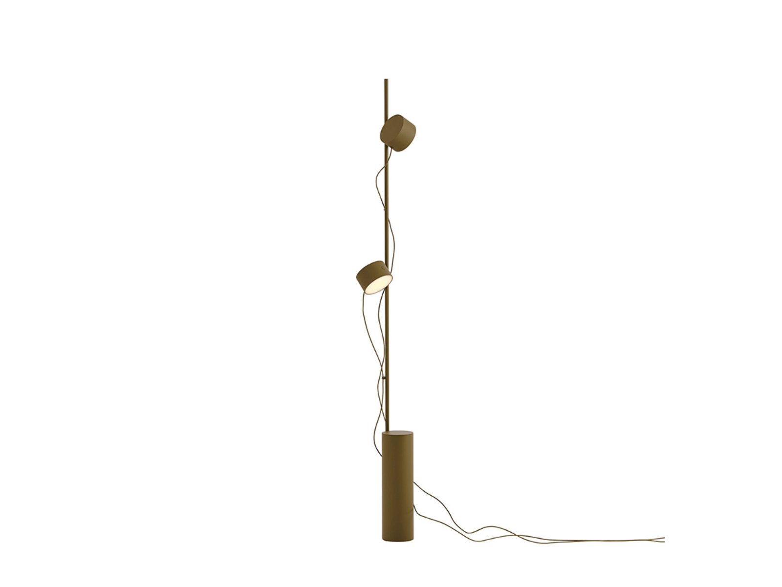 Post Lampadar Brown Green - Muuto