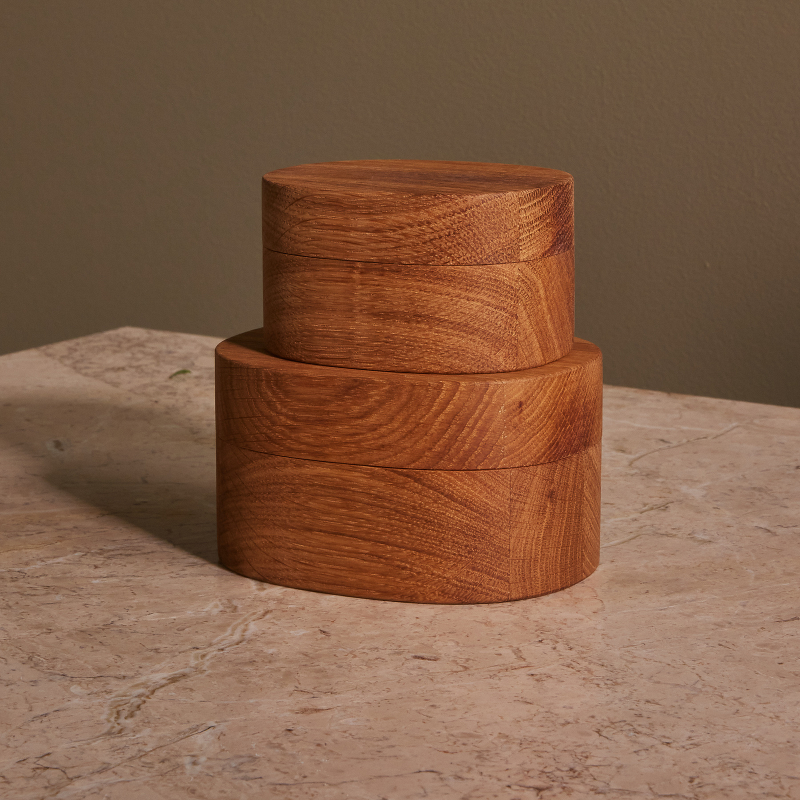 Superellipse Schachtel, Länge 12 cm, FSC Eiche - Piet Hein Superellipse Schachtel, Länge 12 cm, FSC Eiche - Piet Hein