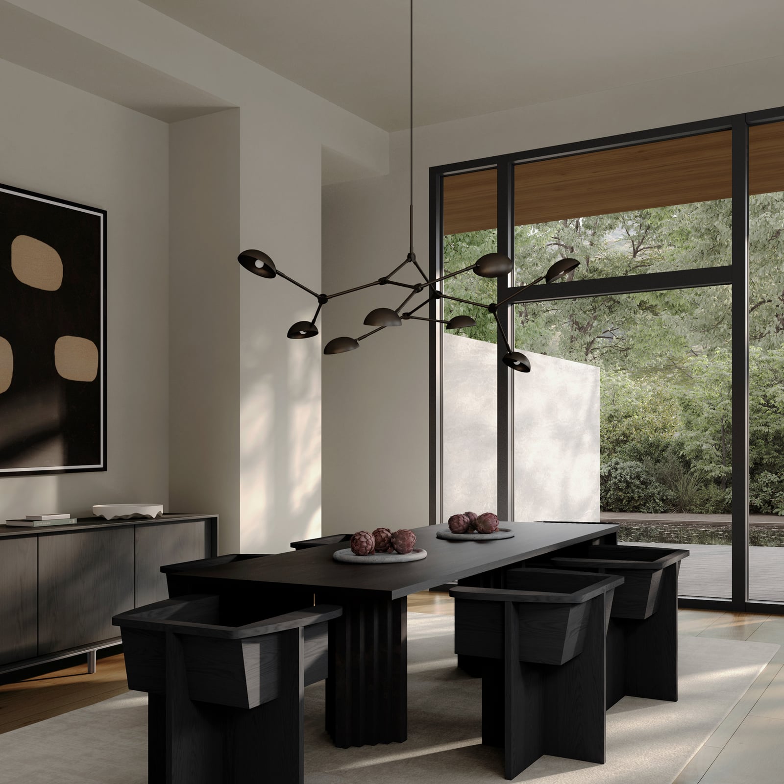 Drop kroonluchter brons 73 cm 8-lamps E14 - 101 Copenhagen Drop kroonluchter brons 73 cm 8-lamps E14 - 101 Copenhagen