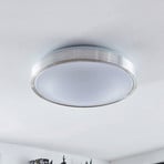 Lindby LED-Deckenlampe Emelie, Ø 42 cm, alufarben, Metall