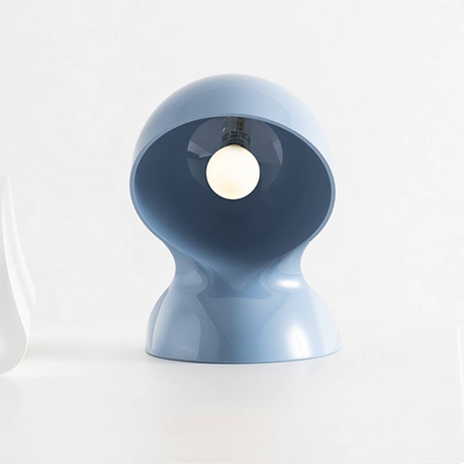 Lampe à poser Artemide Dalù, bleu clair, hauteur 26 cm, E14