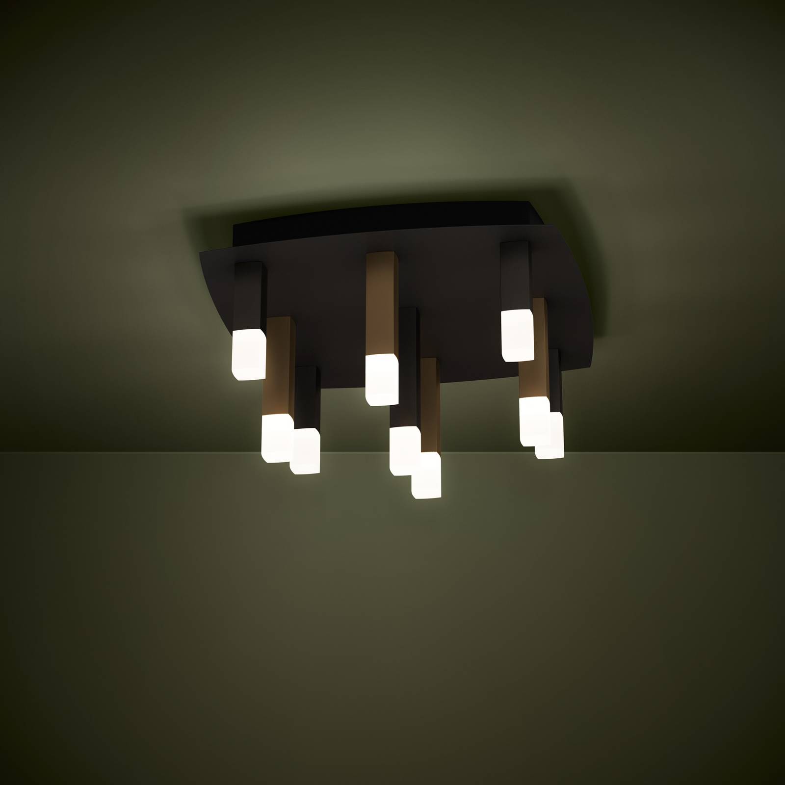EGLO Stars Of Light Lampa sufitowa LED Estanterios, 9-punktowa