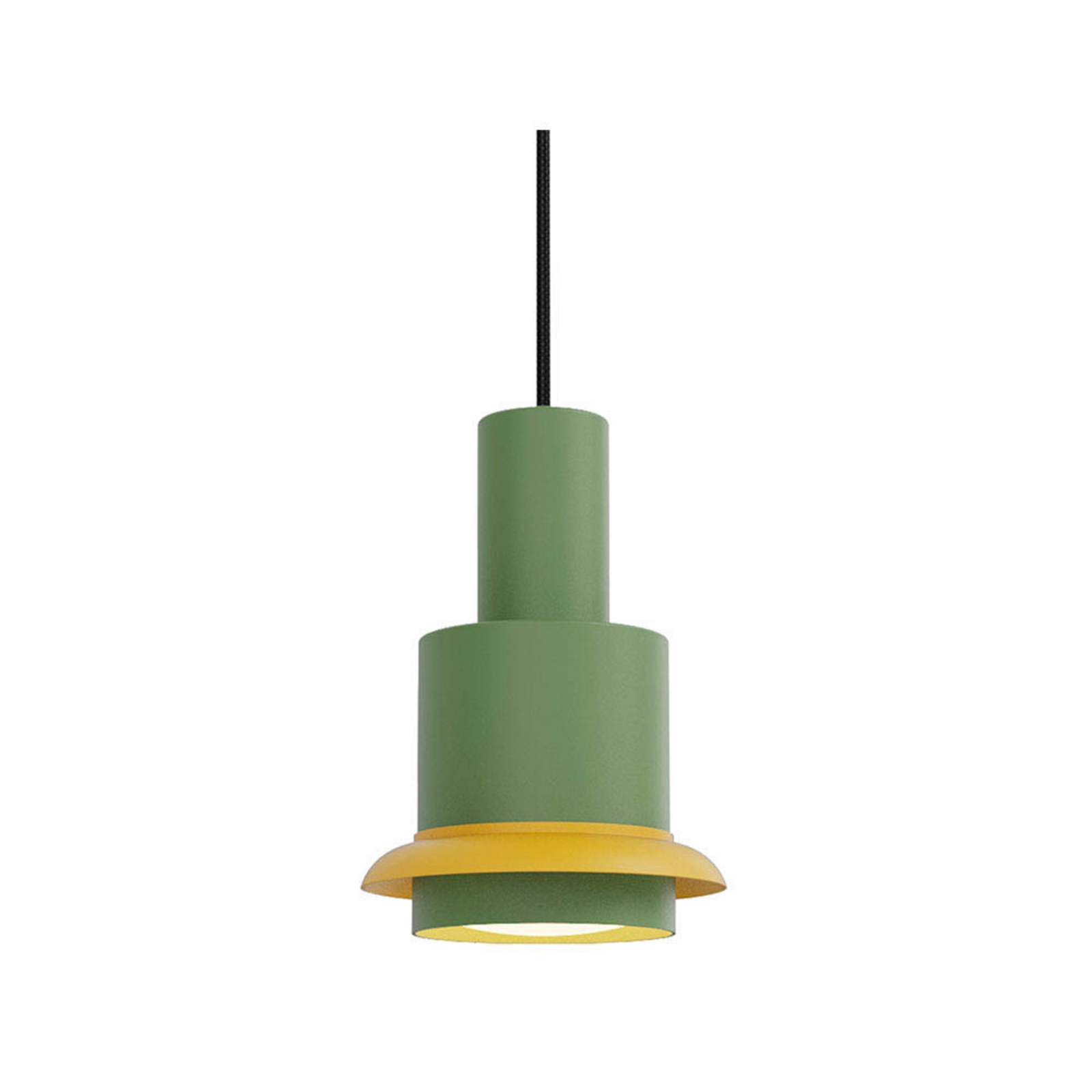 Chaumont Hanglamp Ø19xH28 Green/Yellow - DCW