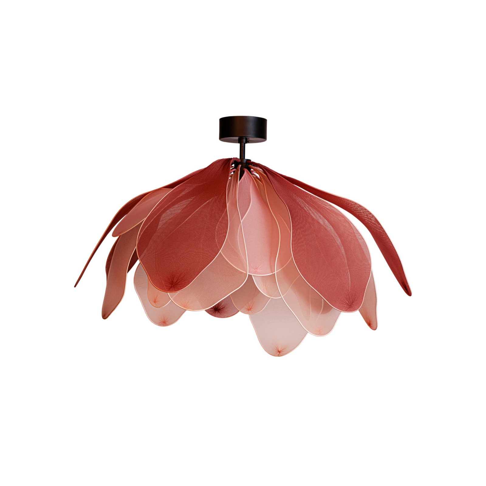 By Rydens Deckenleuchte Lou Lou, rosa, Ø 80 cm, Textil By Rydens Deckenleuchte Lou Lou, rosa, Ø 80 cm, Textil