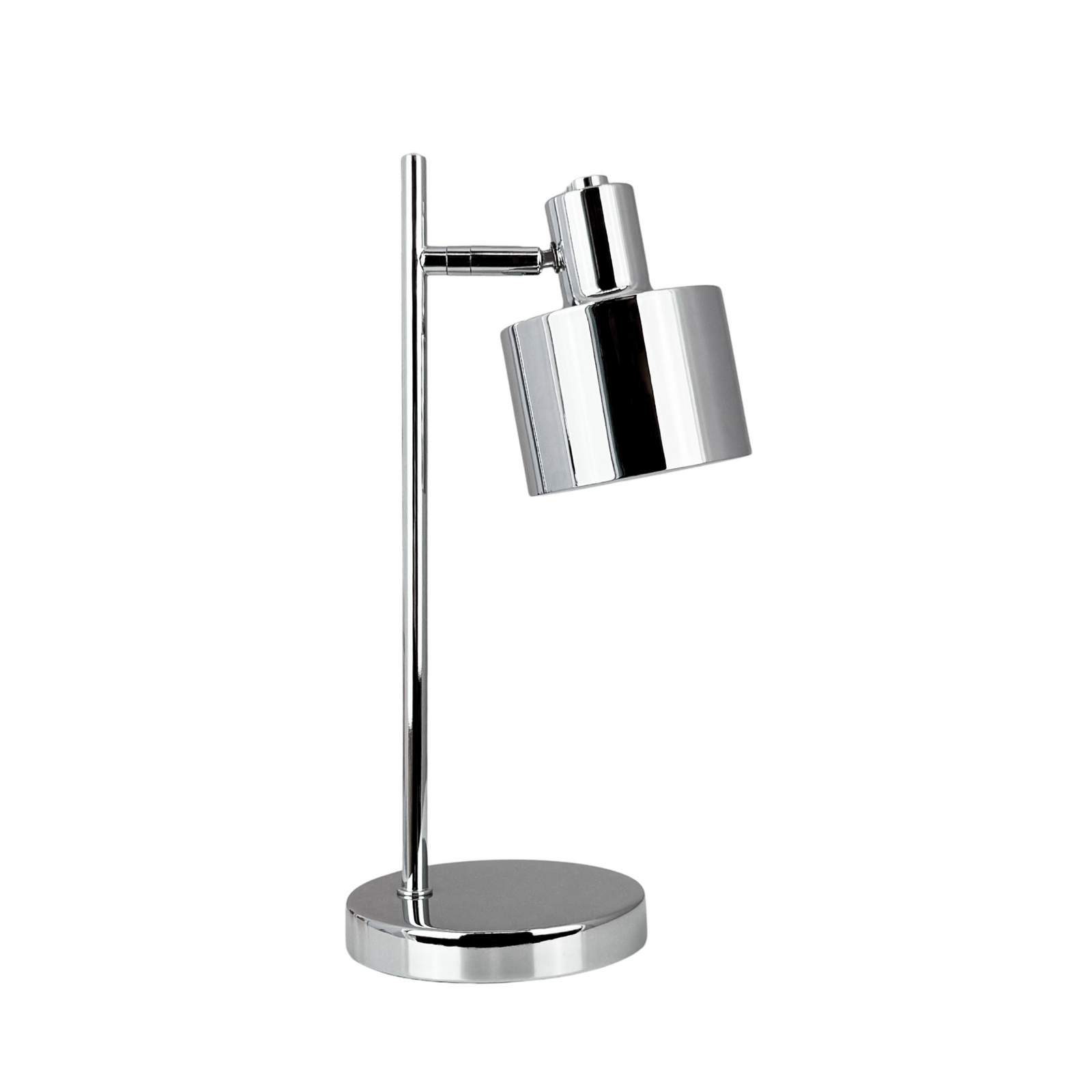 Ocean Mini LED-tafellamp op batterijen, chroom - Dyberg Larsen