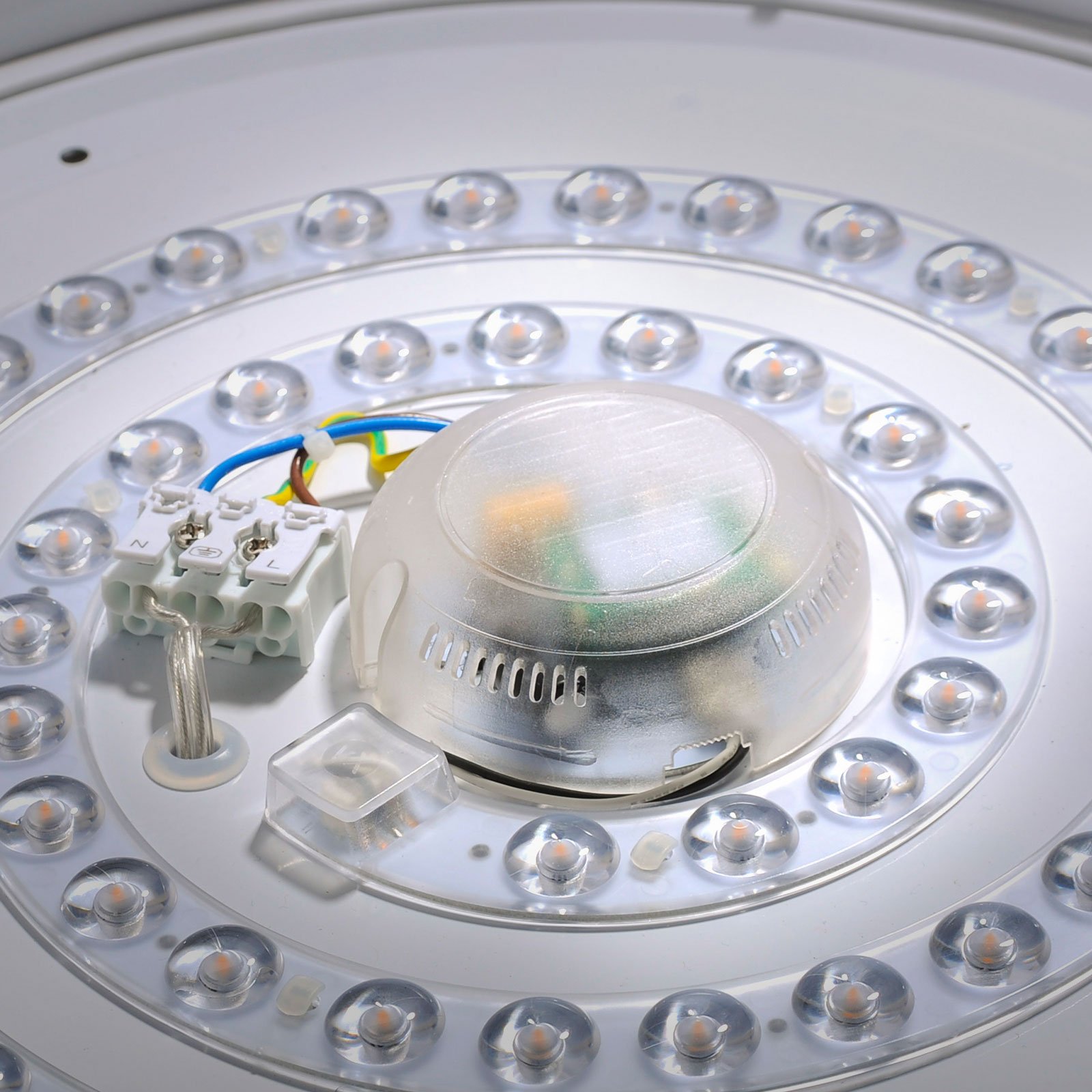 LED-taklampa Lavinia med sensor 38,5 cm djup