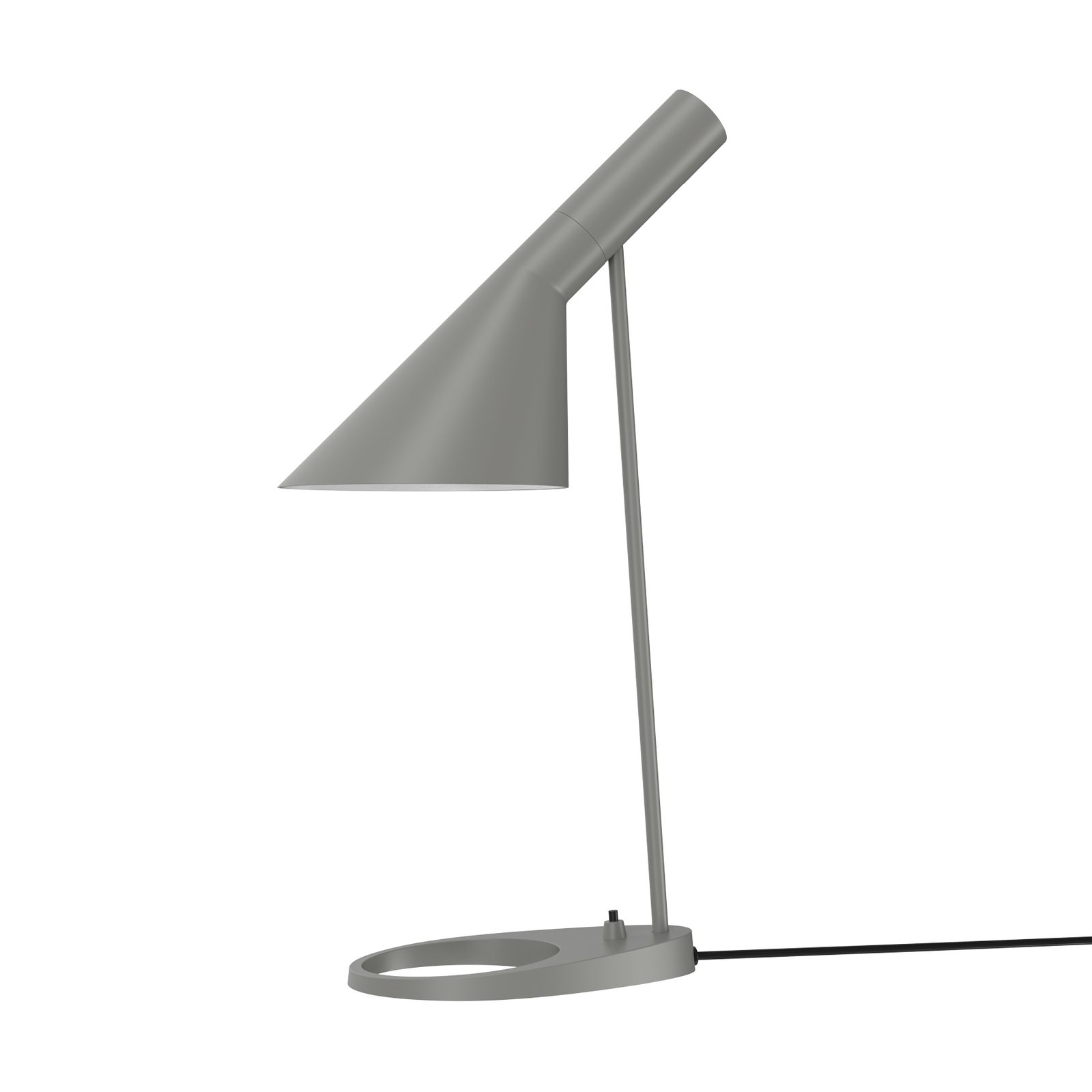 Lampada da tavolo di design Louis Poulsen AJ grigio