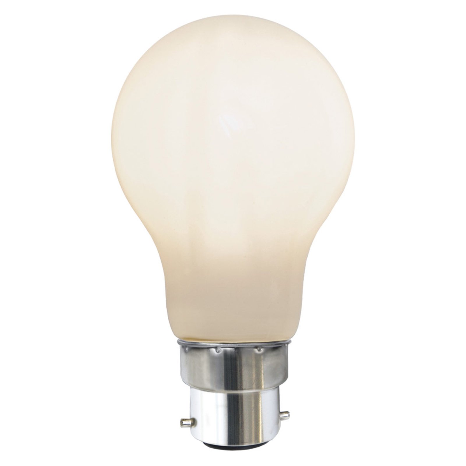 LED-lampa B22 7,5W 2.700K Ra90 opal
