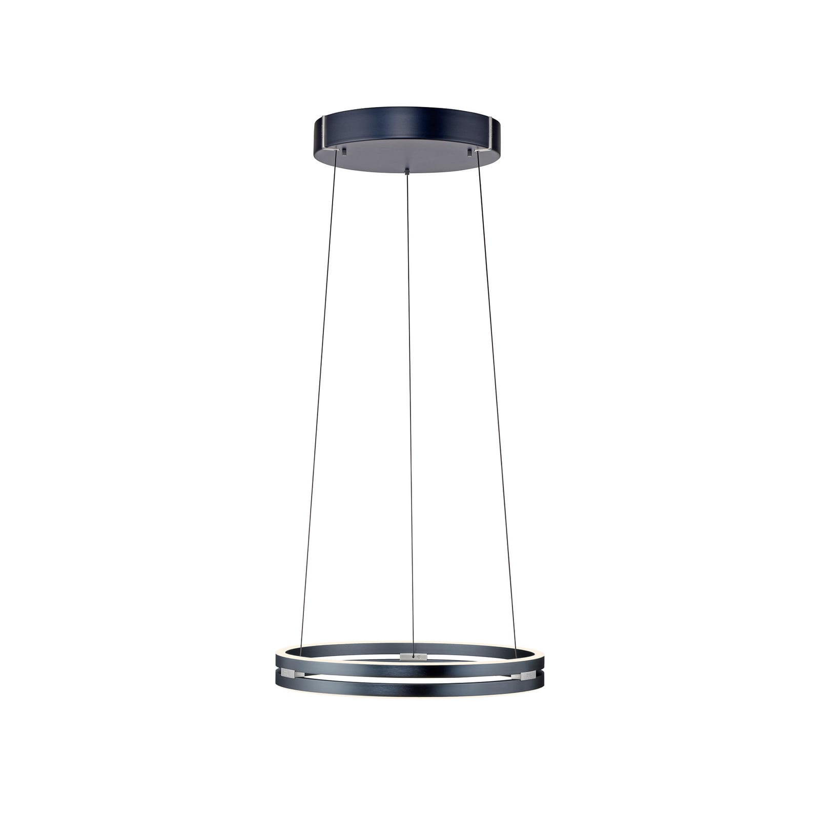 E-Loop LED-Hängelampe, mystic grey, Ø 50 cm, Alu, CCT - PURE E-Loop LED-Hängelampe, mystic grey, Ø 50 cm, Alu, CCT - PURE