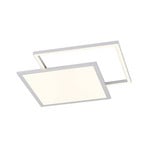 Senan LED Square Stropní Lampa CCT Silver - Lucande