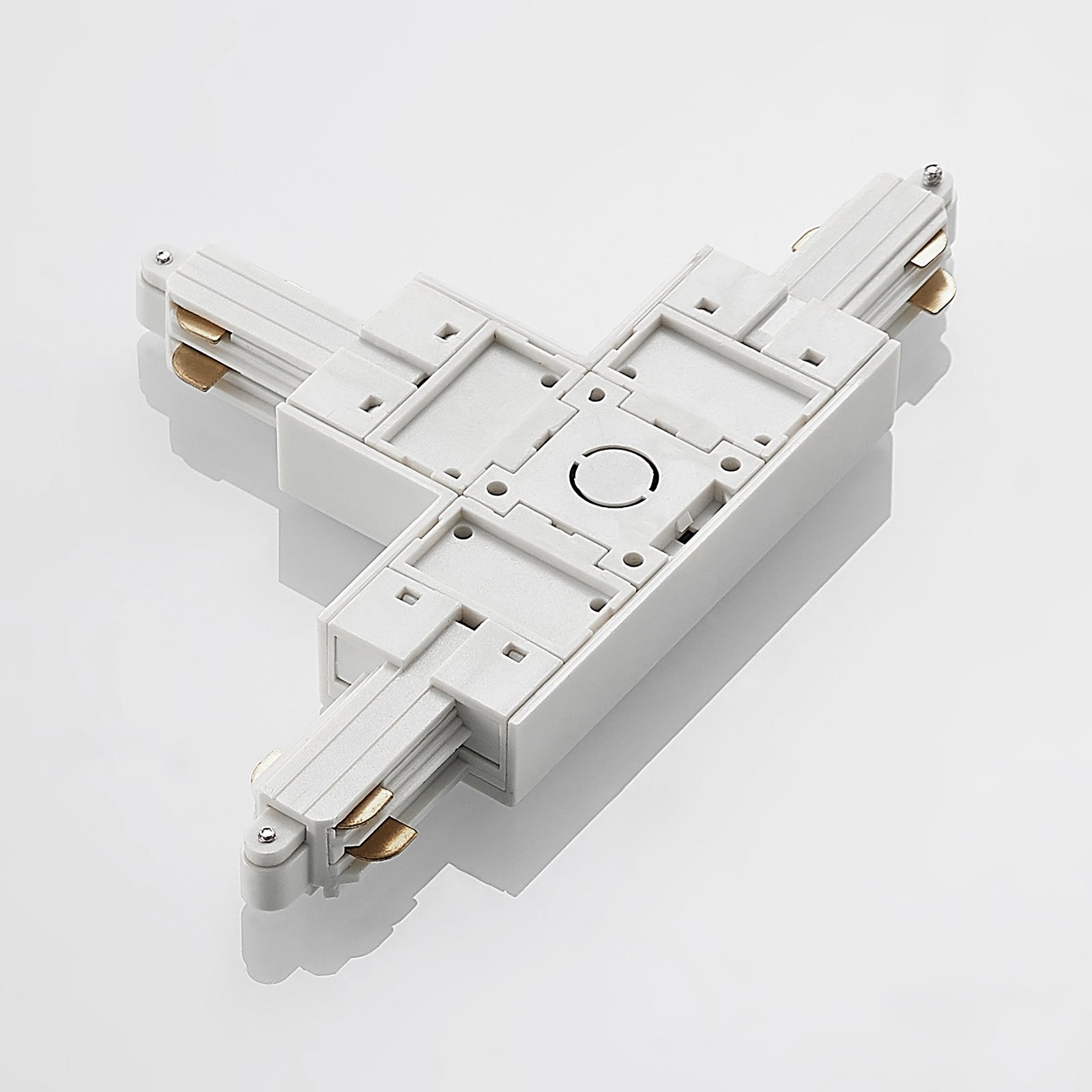 Lindby Linaro T-connector 1-circuit system, white