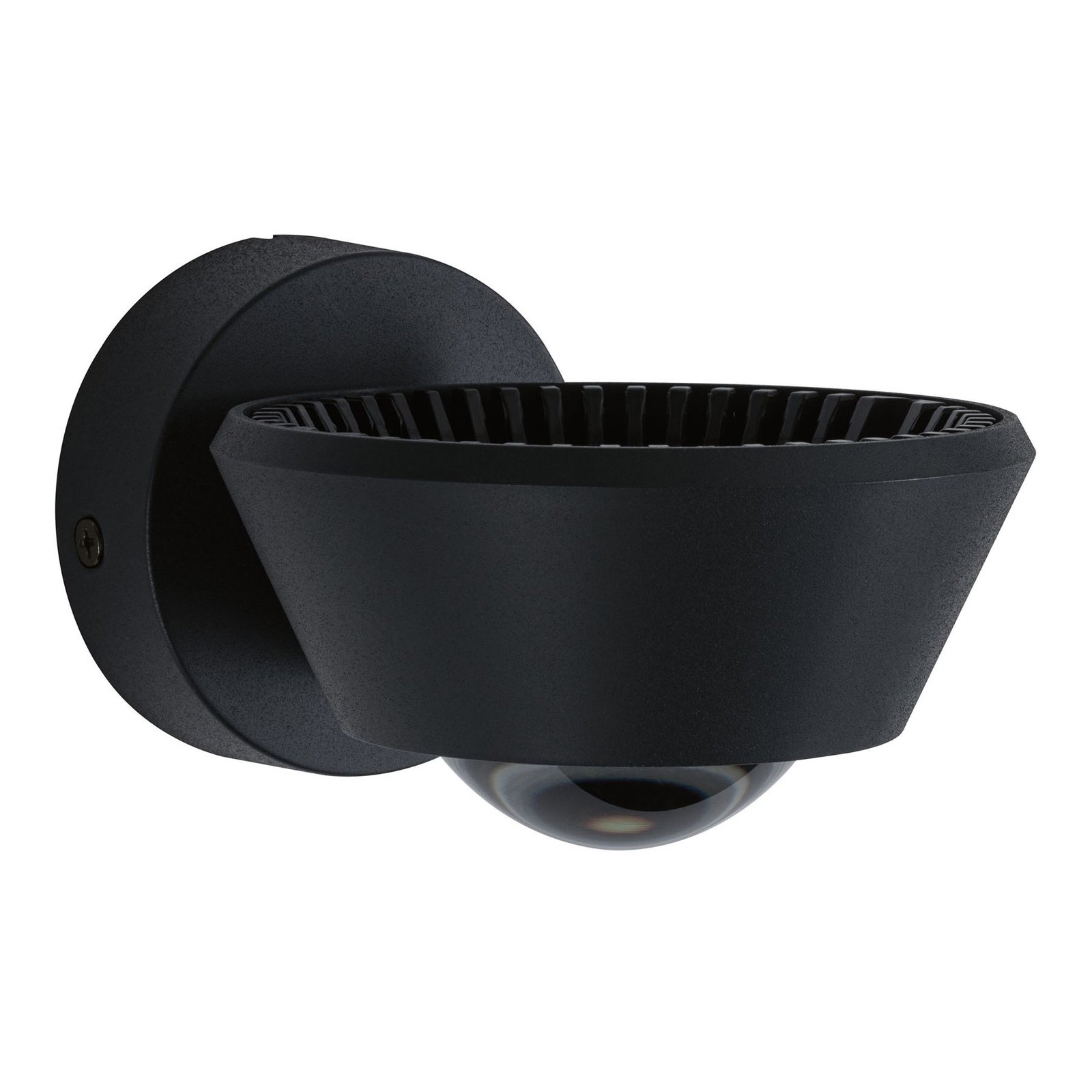 Sabik LED Aplique de Pared IP44 Dim. Negro - Paulmann