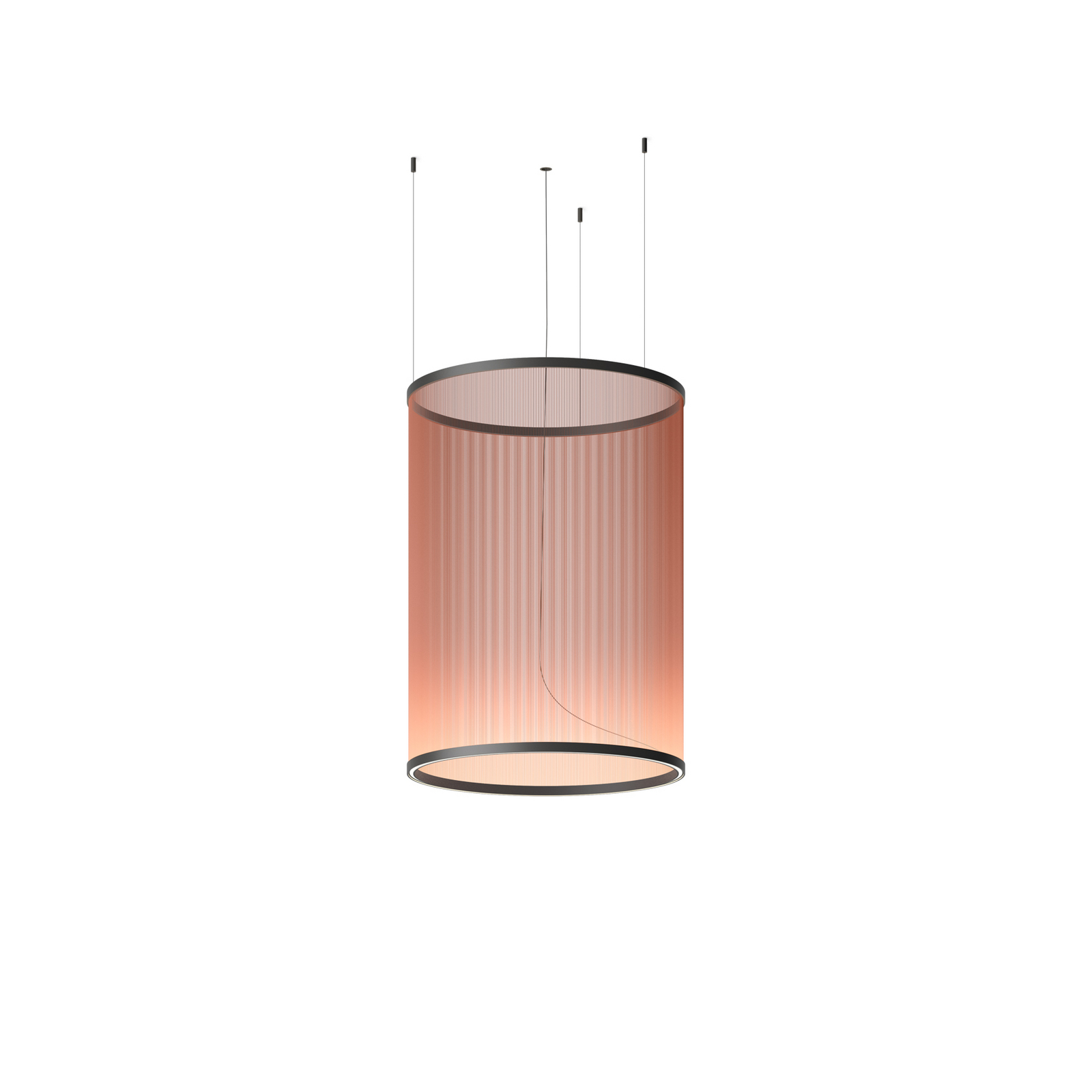 Vibia LED lógó lámpa ARRAY vörösbarna 113x83 henger 927 dimmelhető