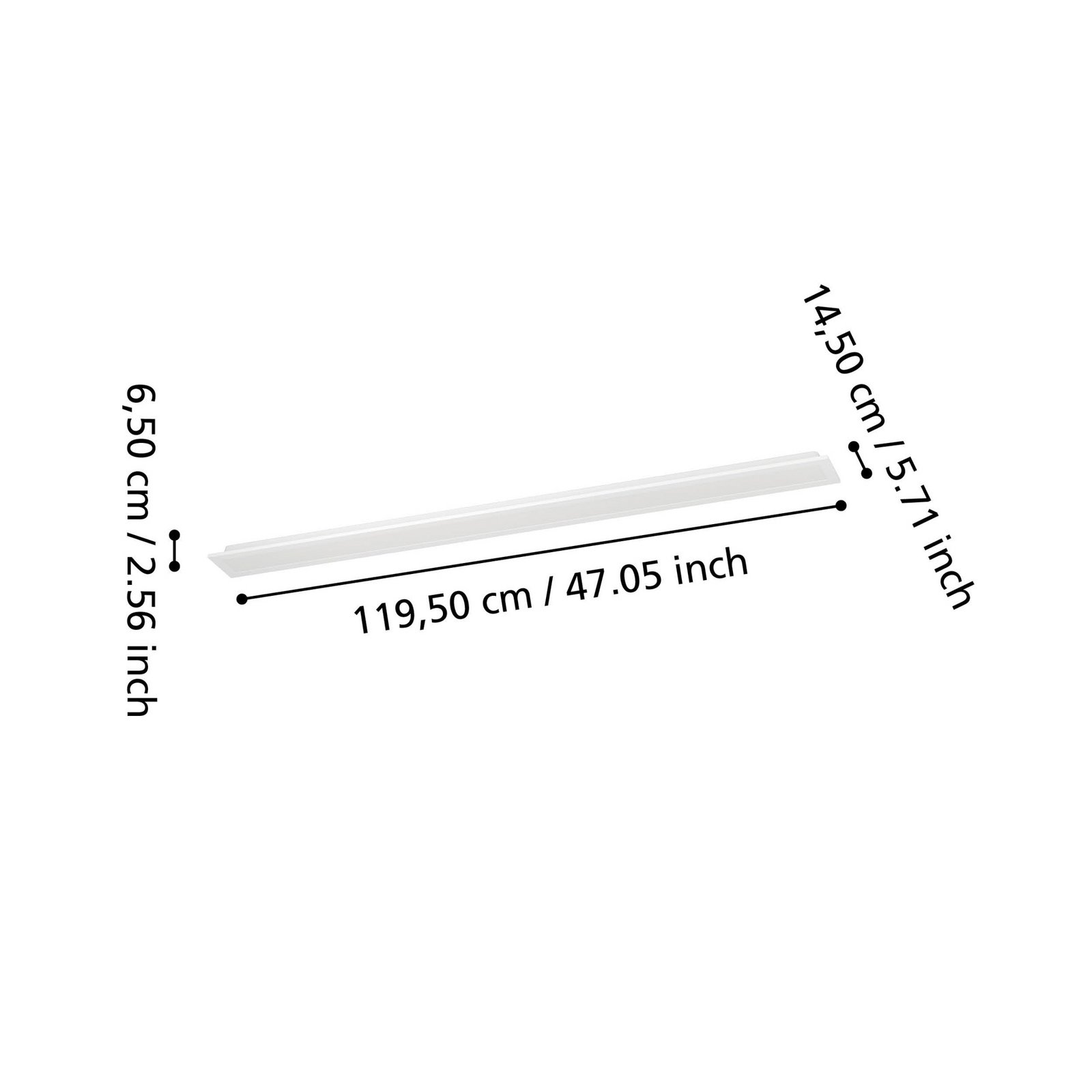 Hängelampe Barlaston, Schirme textilbespannt 3-fl.