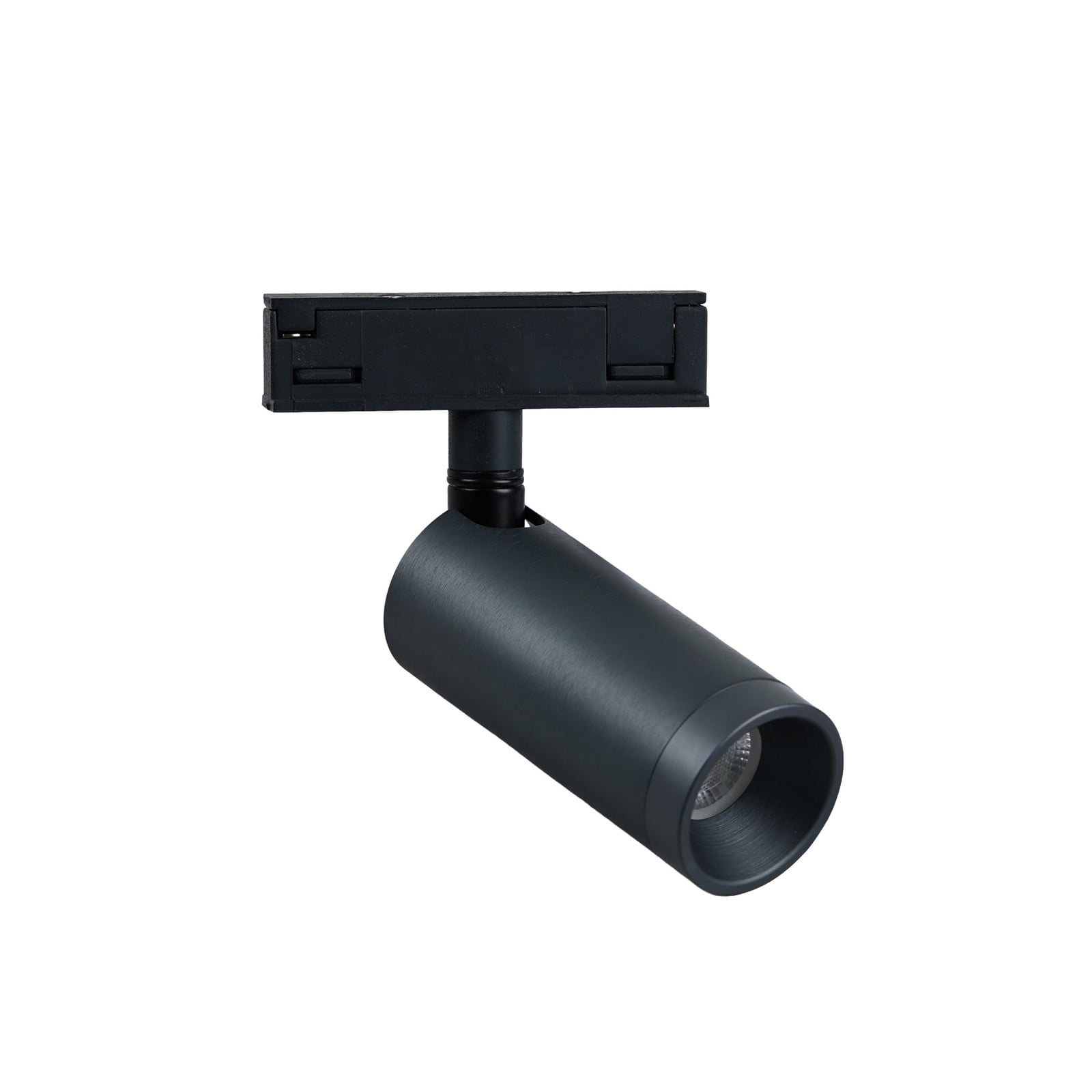 Designline Domino Mini -kiskokohdevalaisin, harmaa, 11 cm – Antidark - Olohuone - Moderni - Alumiini - Yksilamppuinen