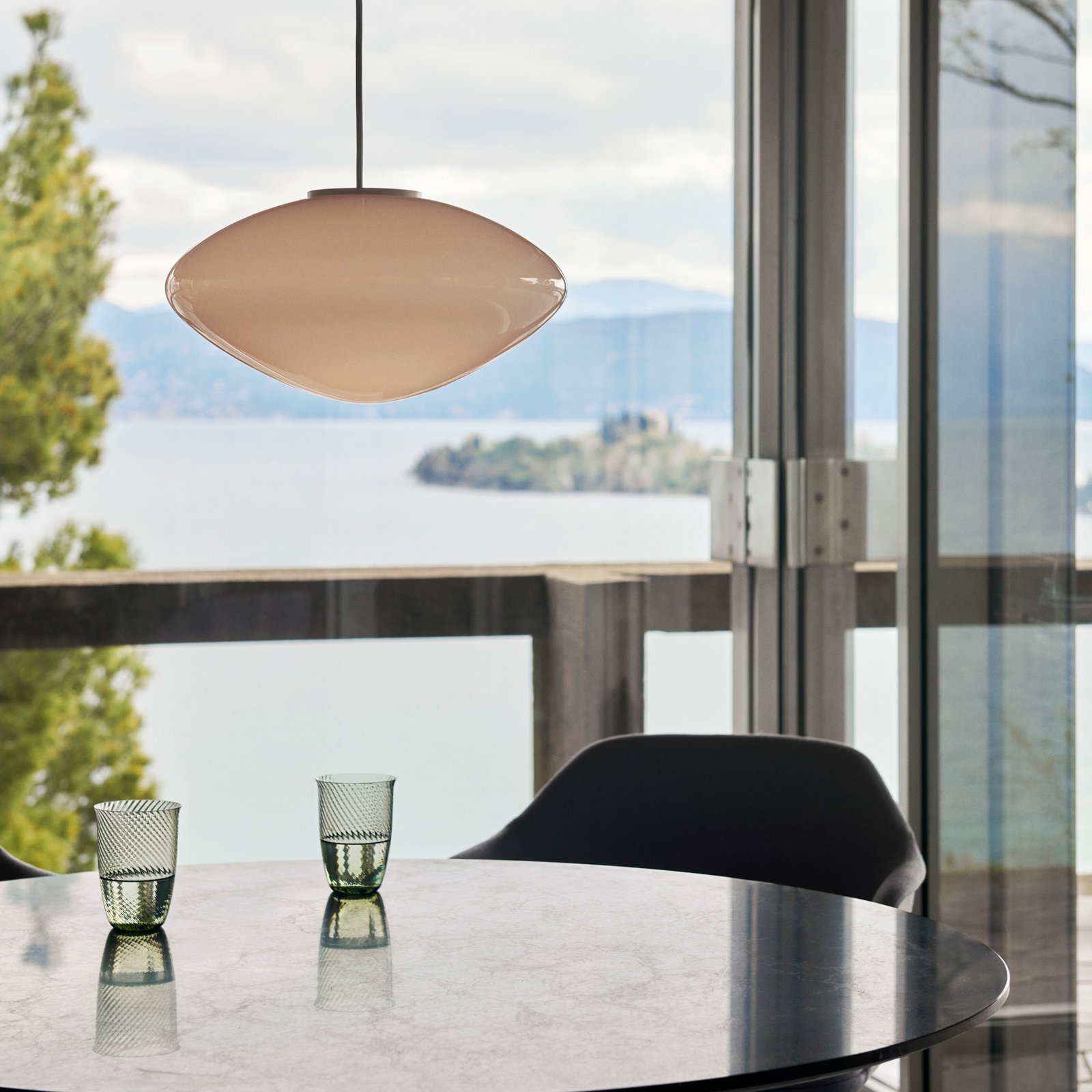 Lámpara colgante Mist AP16 Blanco mate - &Tradition Lámpara colgante Mist AP16 Blanco mate - &Tradition