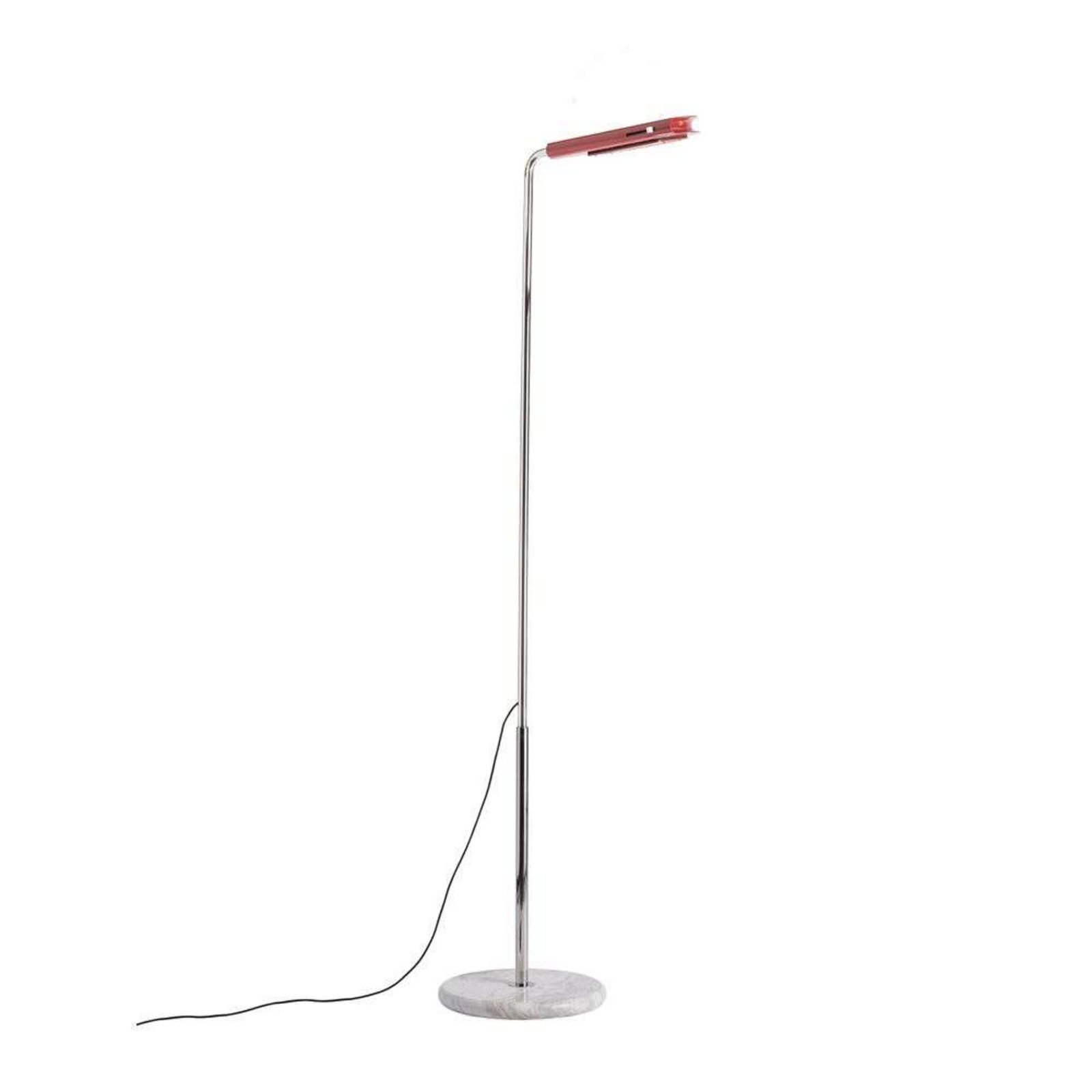 Mezzaluna Lampadar White Marble/Red - DCW