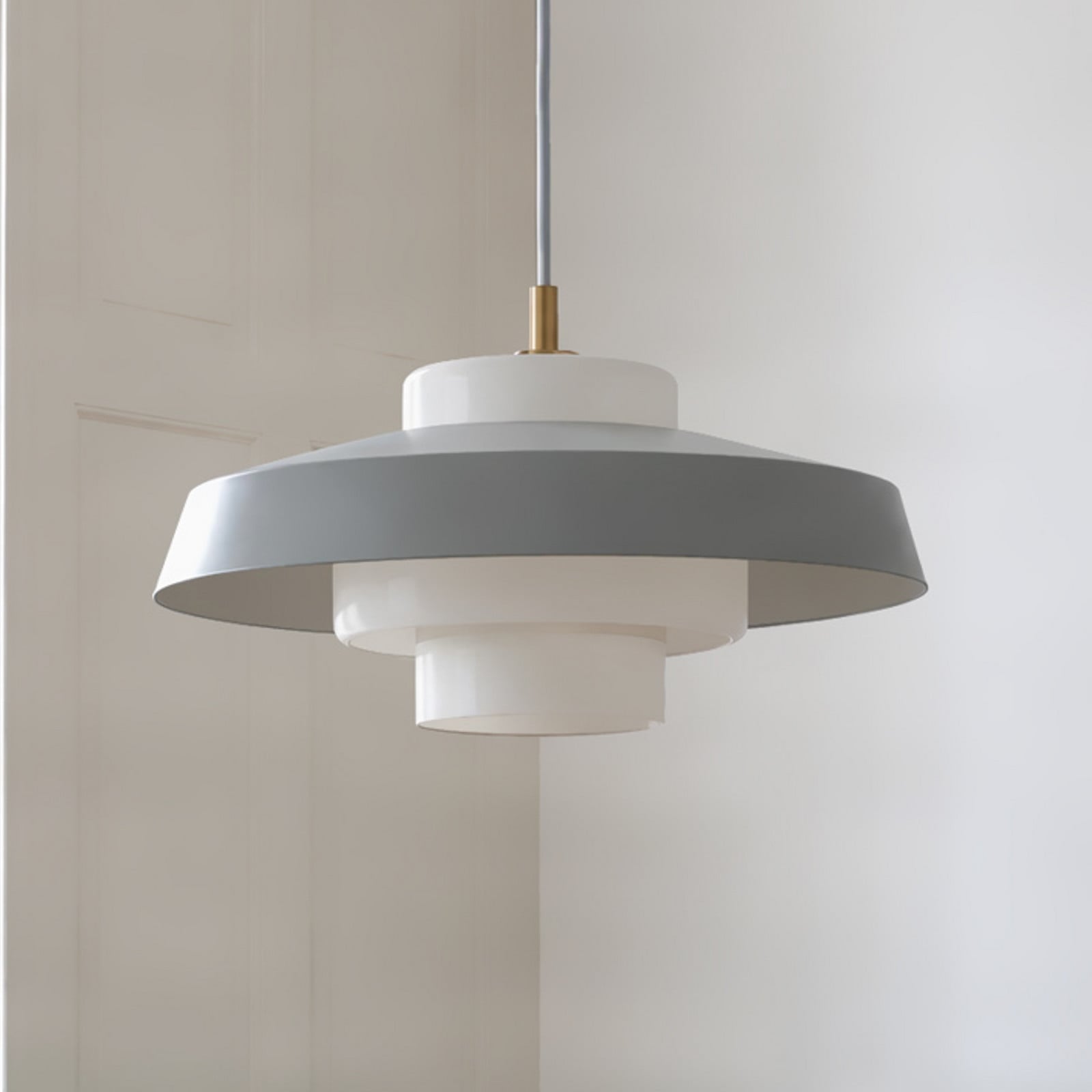 NOLA Rico viseća svjetiljka, zelena, Ø 38 cm, metal/staklo - Dnevni boravak/blagovaonica - Dizajn - svijetlo zelena