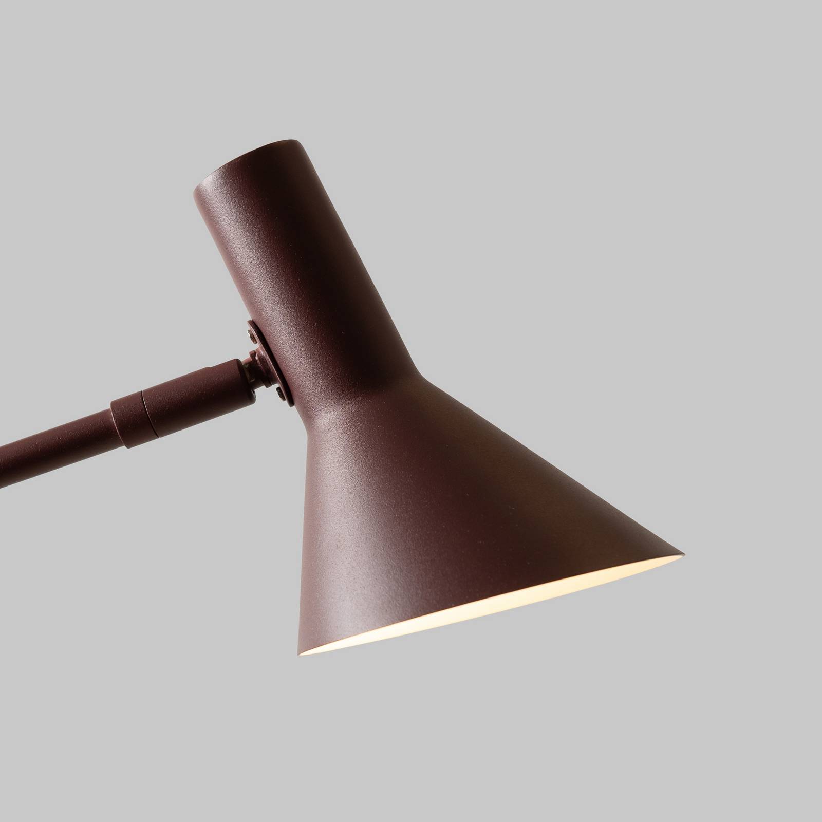 IT'S ABOUT ROMI lampa stołowa Izmir, ciemnoczerwona, wysokość 59 cm