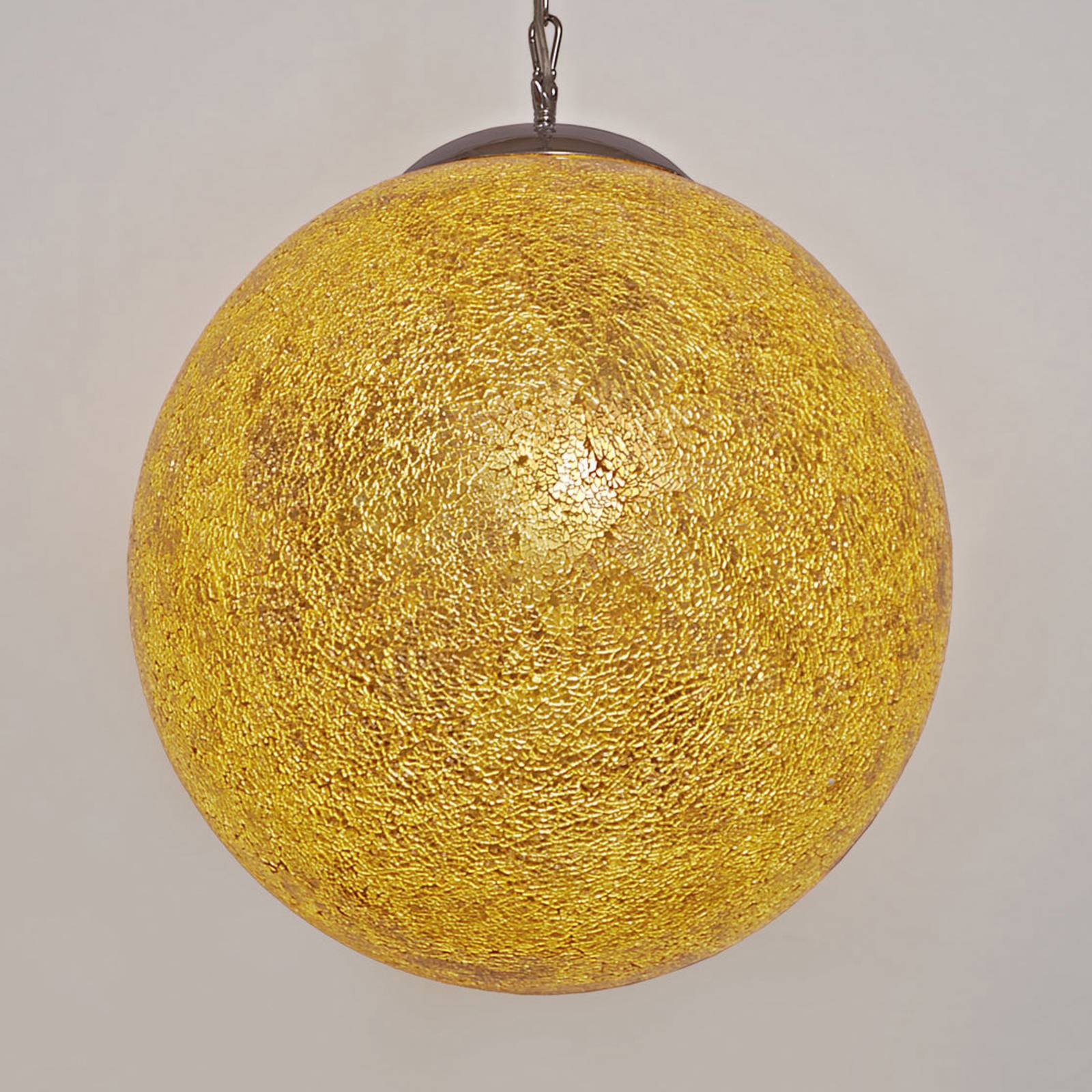 Hängeleuchte Narziso, amber