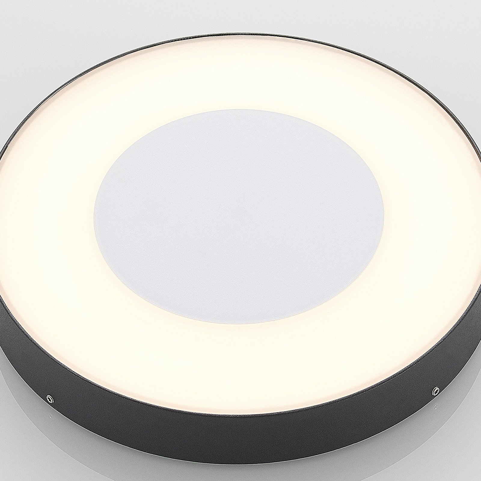 Sora LED Round Utomhus Plafond w/Sensor Dark Grey - Lucande