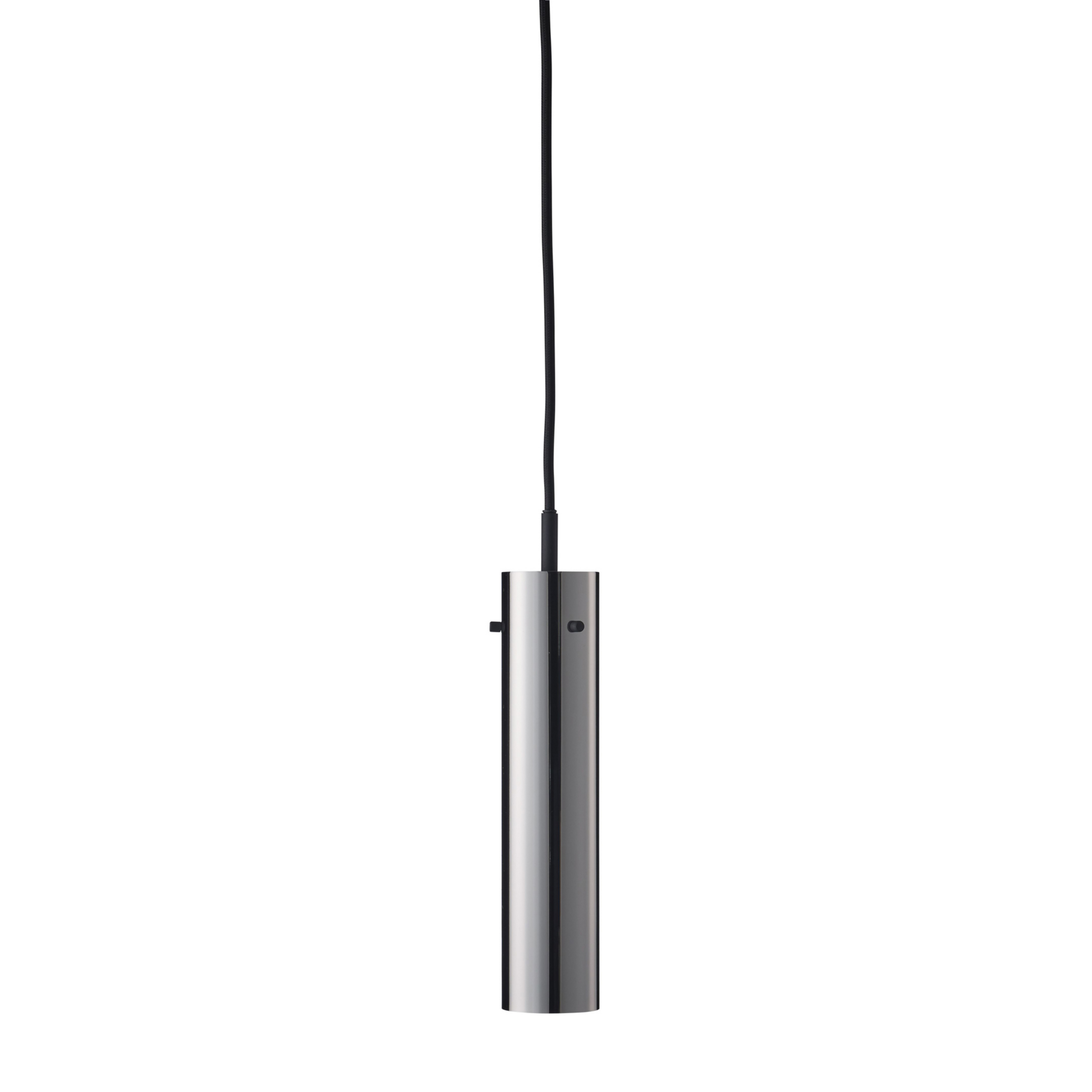 Lámpara colgante FM2014, acero brillante, altura 24 cm - FRANDSEN