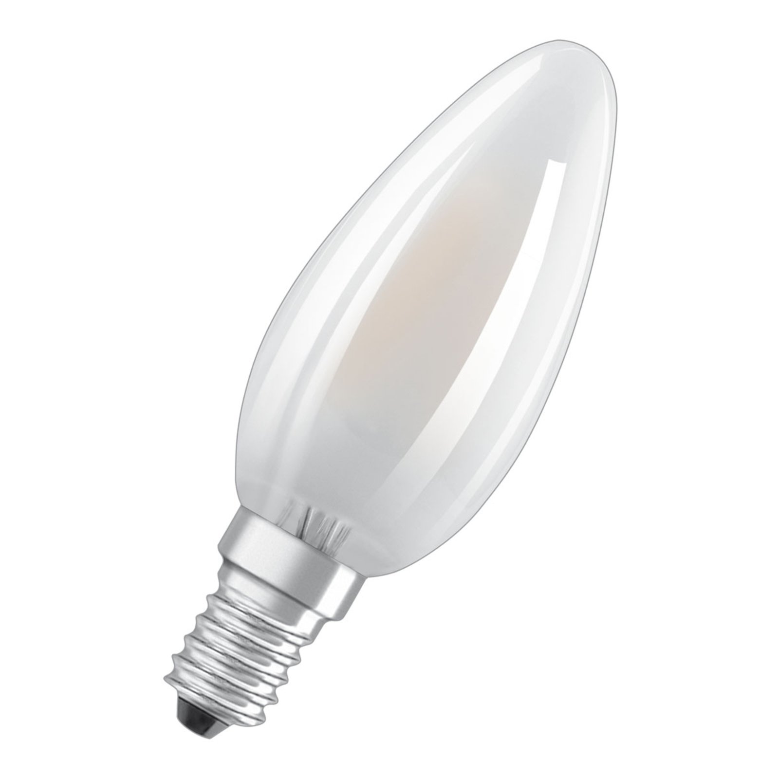 OSRAM LED-kertepære E14 4W varmhvid, sæt med 2 stk