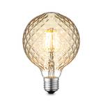 Lucande LED bulb E27 G95 4W 2,700K dimmable amber