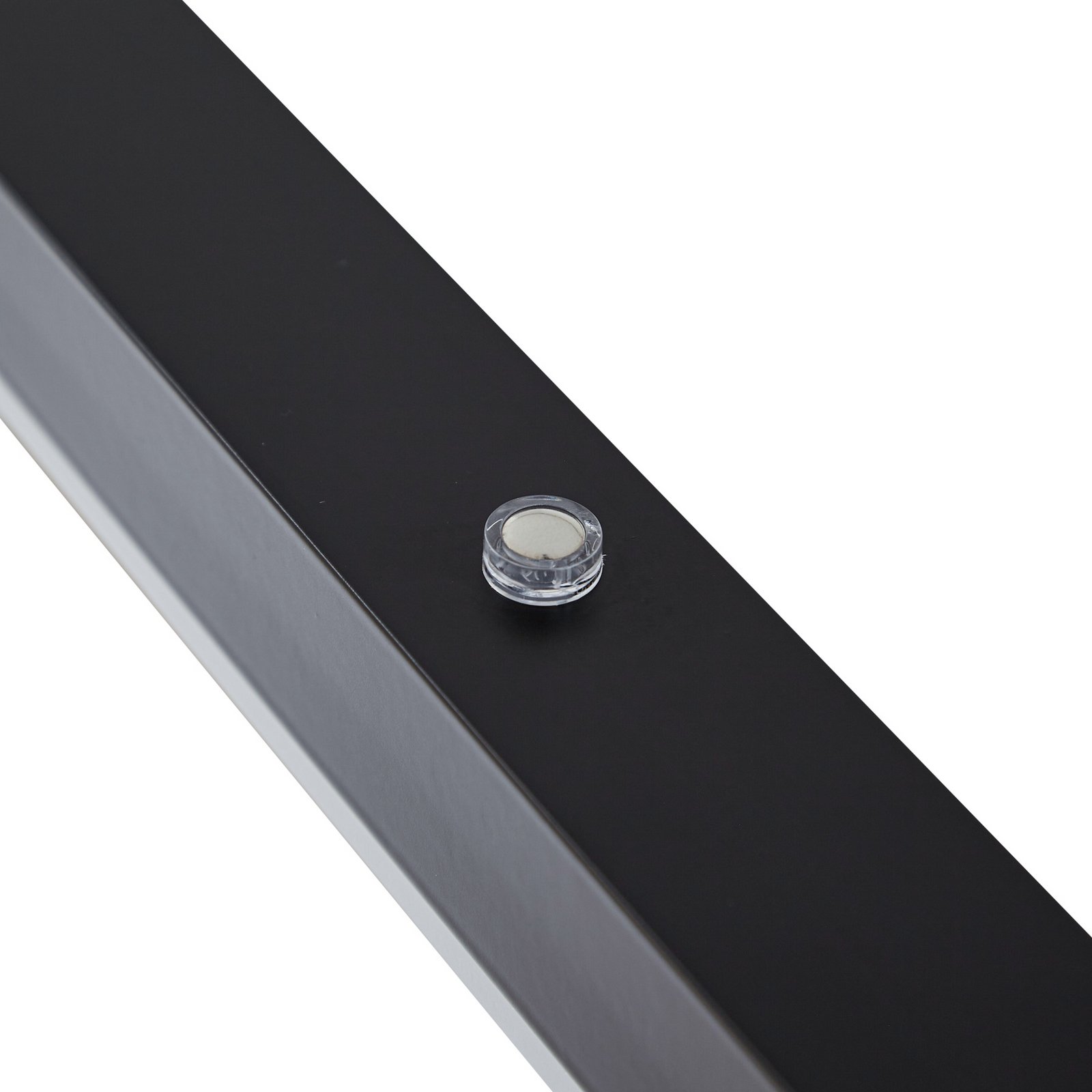 Lucande LED-Hängelampe Solvar, 158 cm, schwarz, CCT, dimmbar