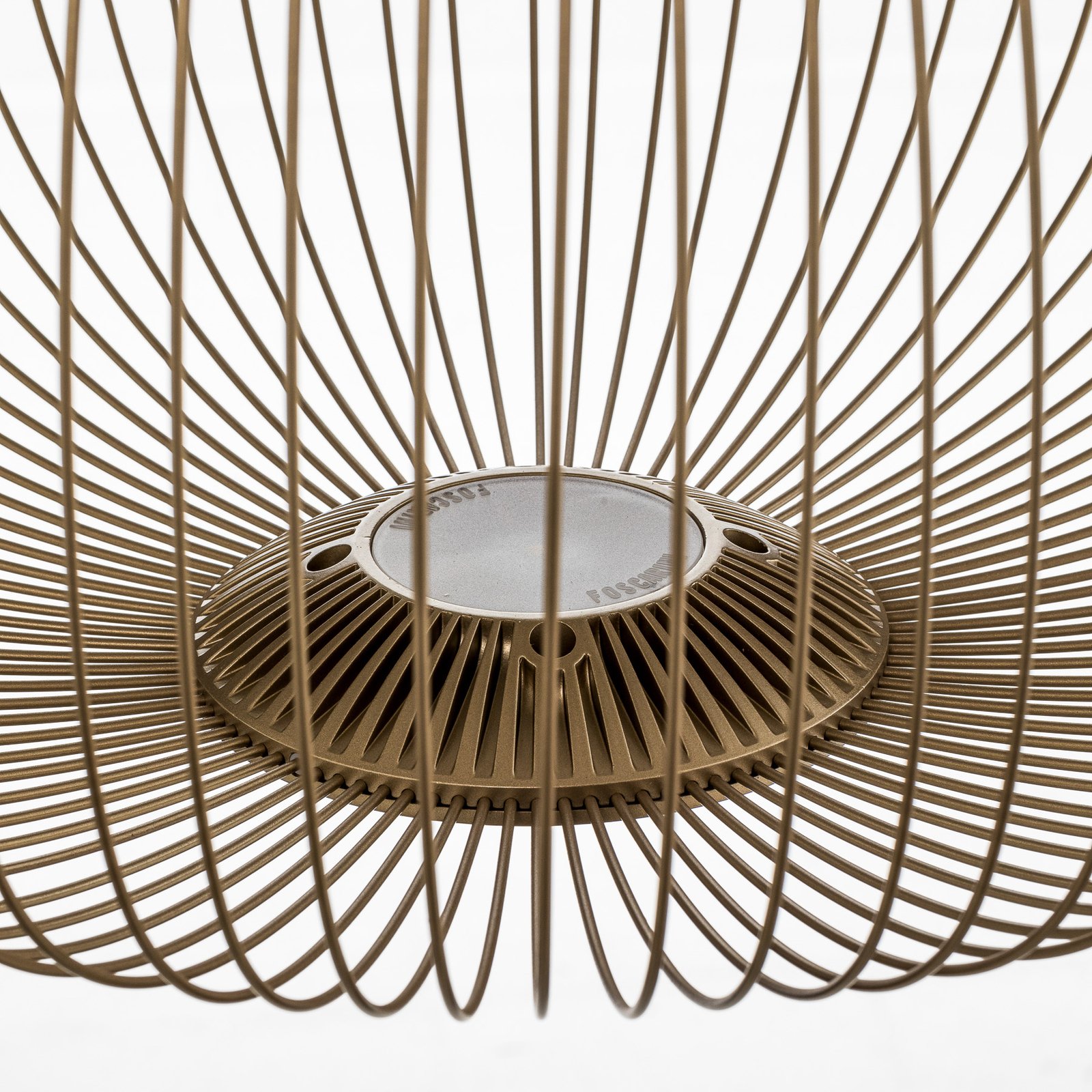 Spokes 3 MyLight LED-Hängelampe, gold - Foscarini