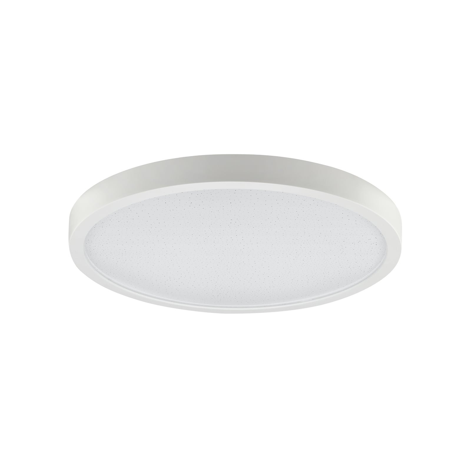 Plafón LED Navara-Starry, blanco, Ø 27,5 cm, 4.000 K