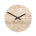 Orologio da parete HDLoko, grigio travertino, Ø 25 cm - House Doctor