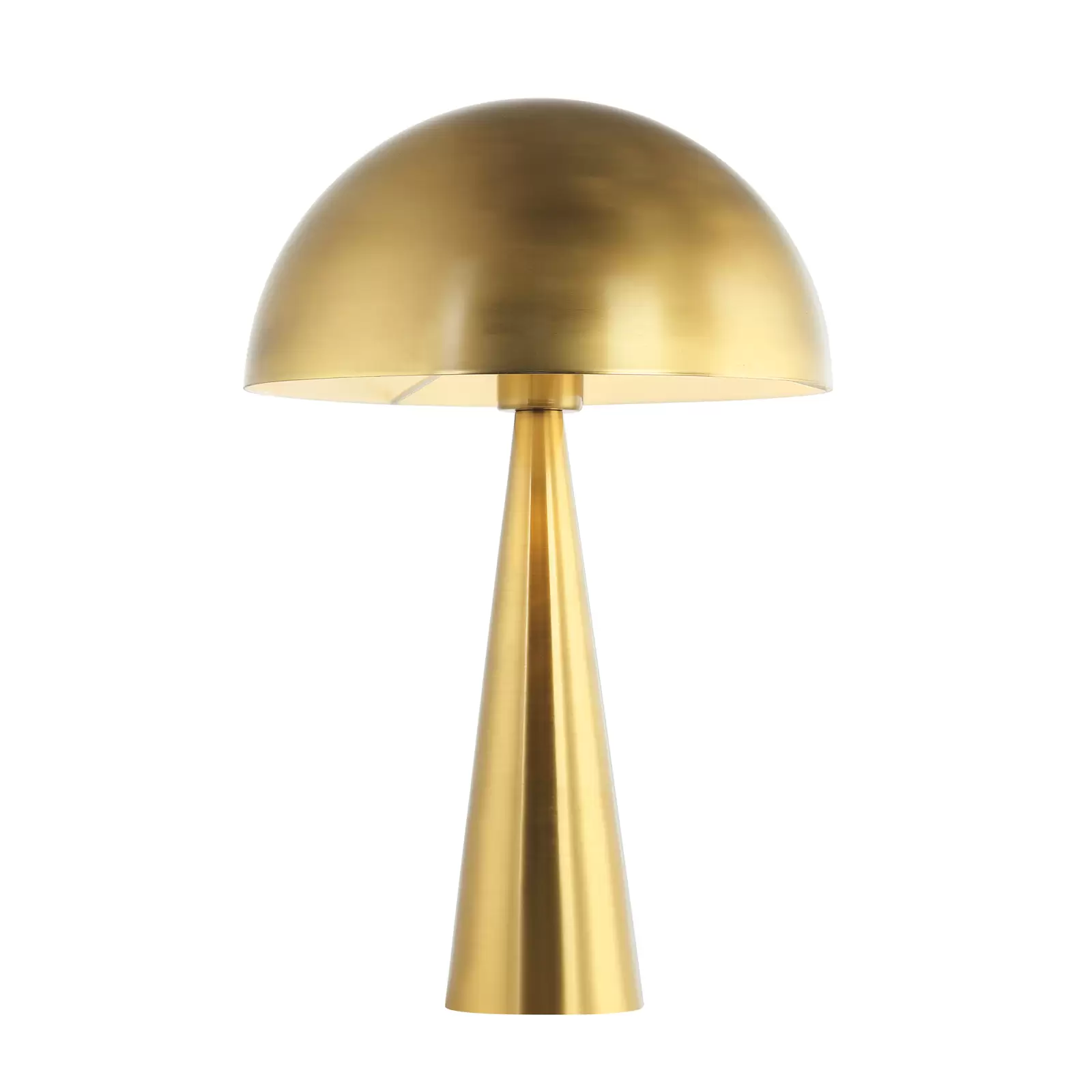 Lead crystal table lamp Maderno, gold