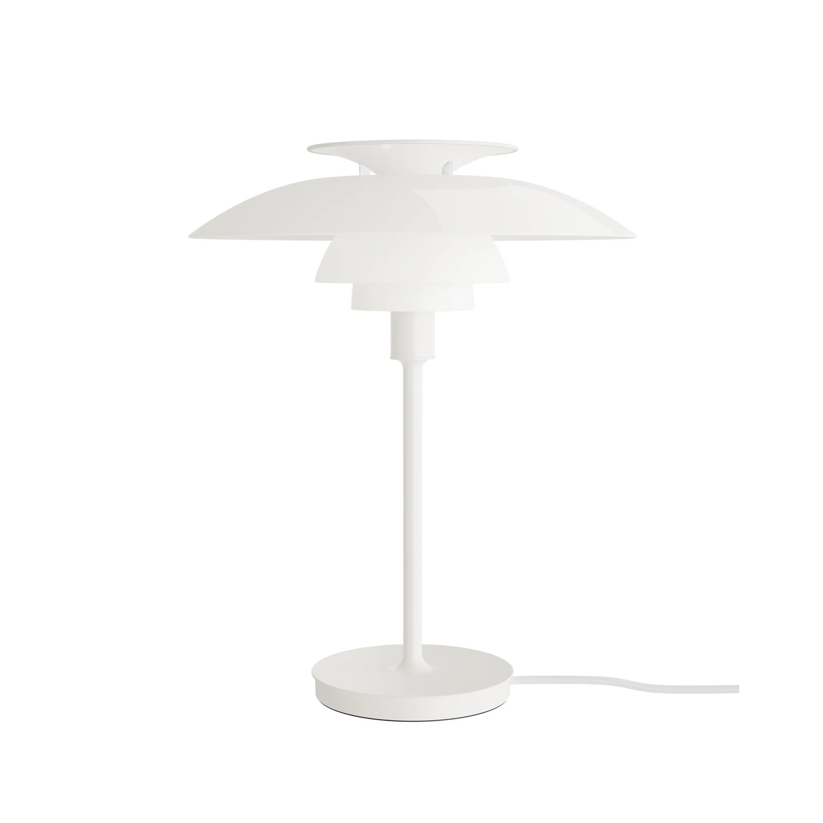 Lampe à poser Louis Poulsen PH80, blanc opale, hauteur 40 cm, E14