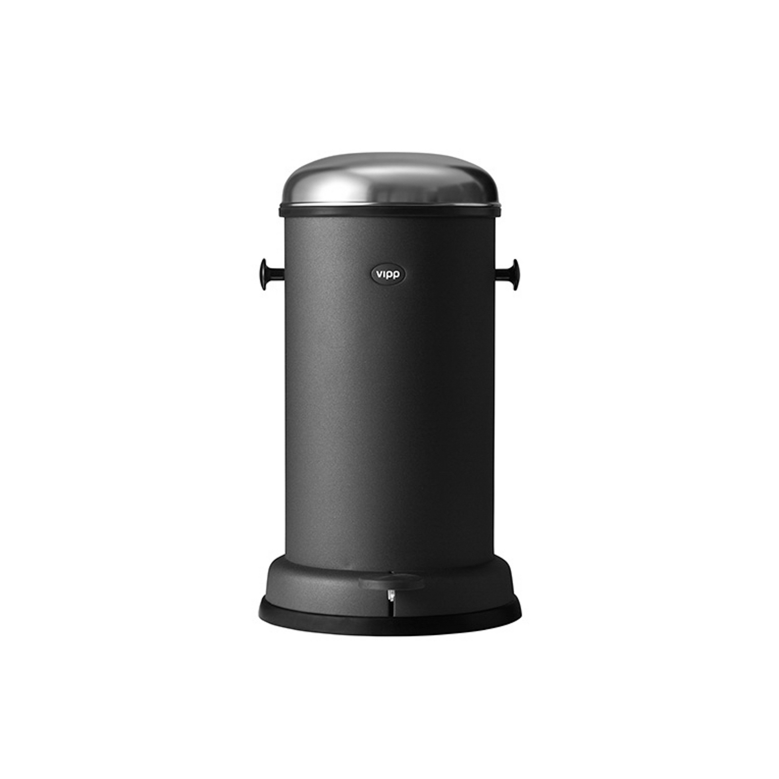 Vipp15 Tretmülleimer, schwarz, 14L, Stahl - Vipp Vipp15 Tretmülleimer, schwarz, 14L, Stahl - Vipp