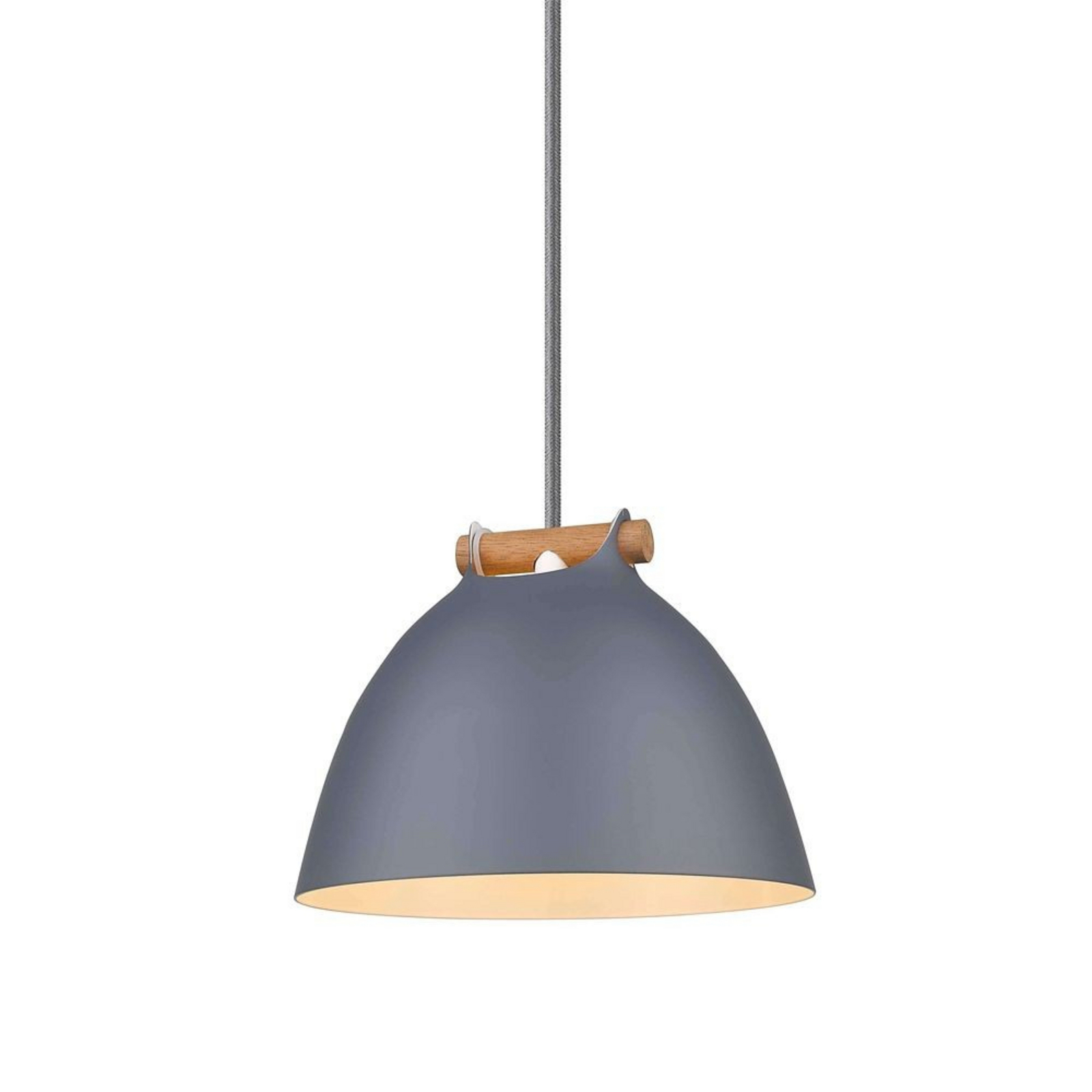 Århus Lustră Pendul Ø18 Grey/Wood - Halo Design