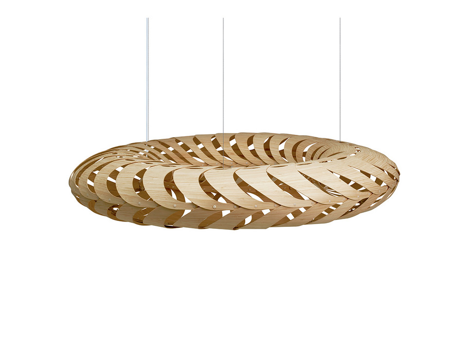 david trubridge Maru Taklampa Ø140 Bamboo, trä från david trubridge