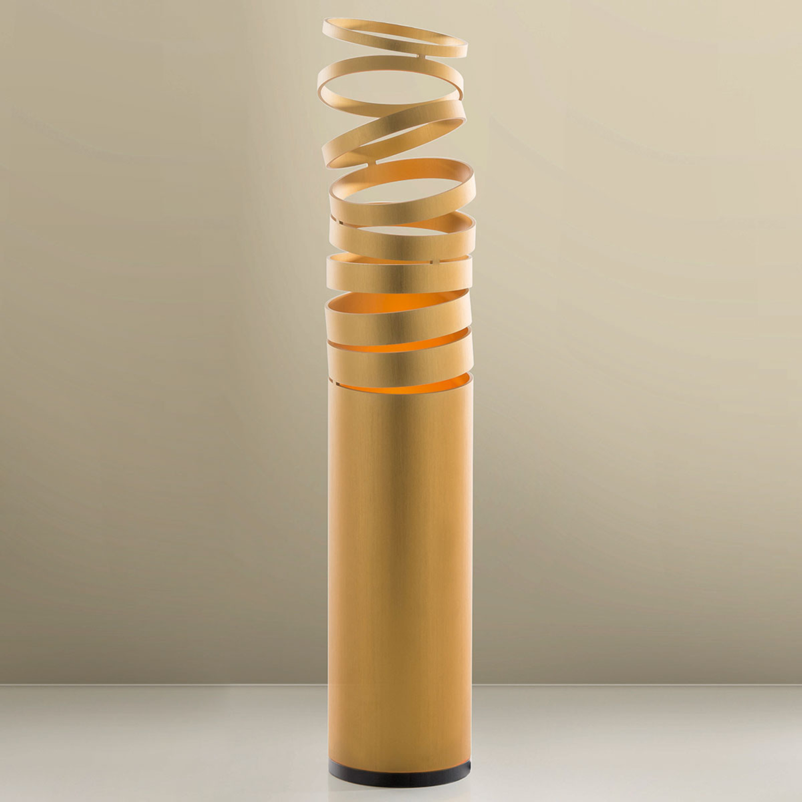 Artemide Decomposé Tischleuchte gold